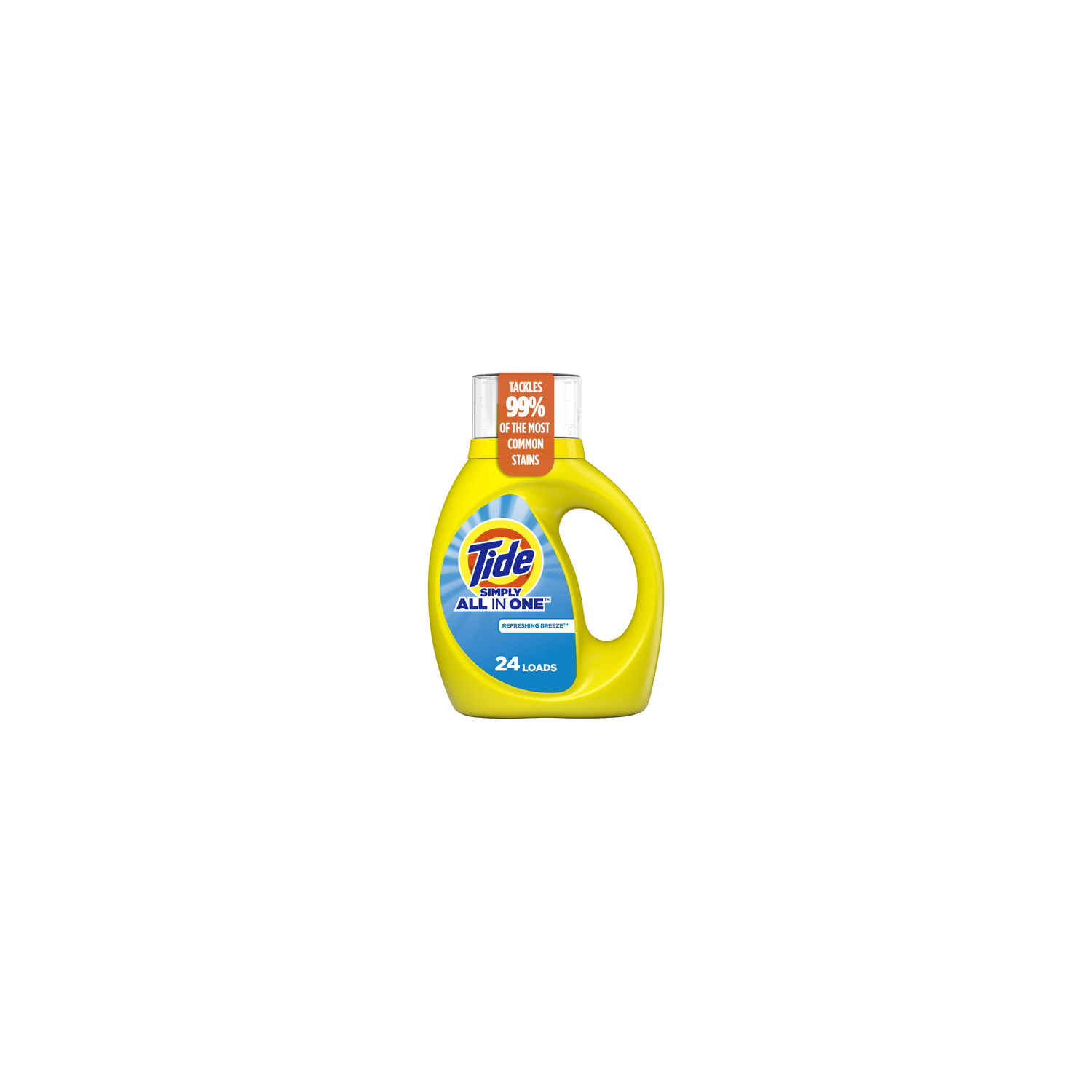 Tide Simply Liquid Laundry Detergent, Refreshing Breeze - 31 Ounce Image 1 of 2