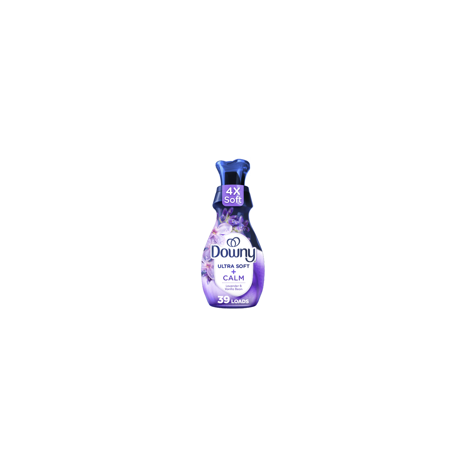 Downy Ultra Soft Fabric Softener Liquid, Calm, Lavender And Vanilla Bean, , 39 Loads - 26 Ounce Image 1 of 2
