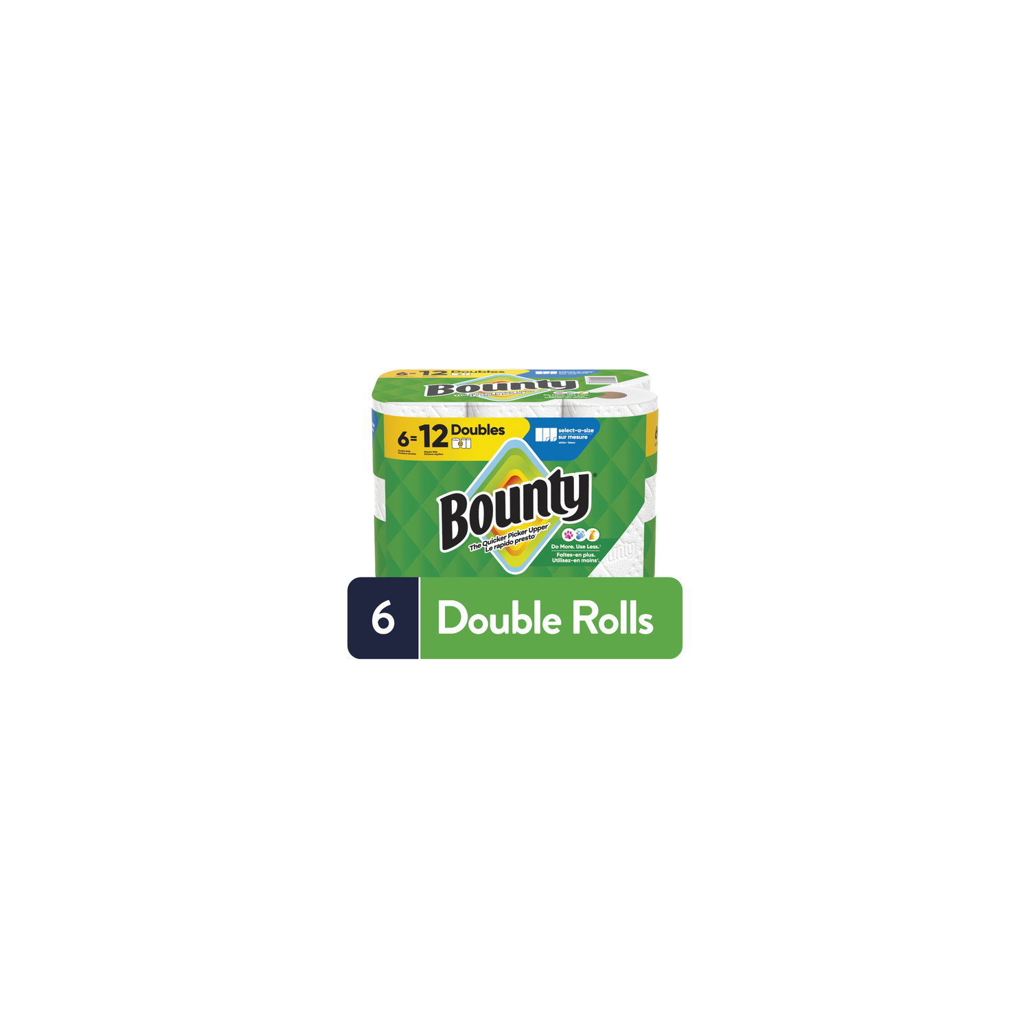 Bounty Select-A-Size White Paper Towels - 6 Count Image 1 of 2