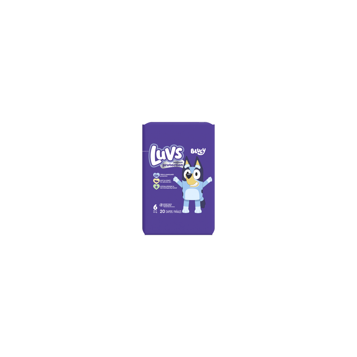 Luvs Platinum Protection Baby Diapers, Size 6 - 20 Count
