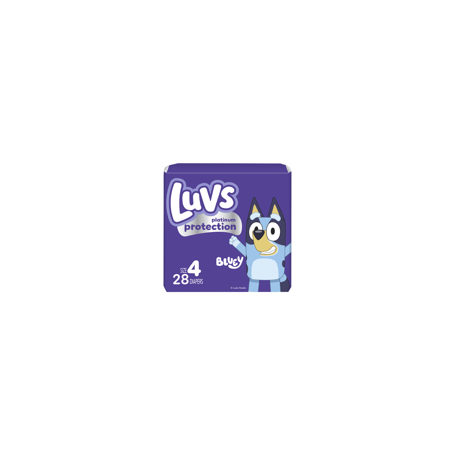 Luvs Platinum Protection Baby Diapers, Size 4 - 28 Count