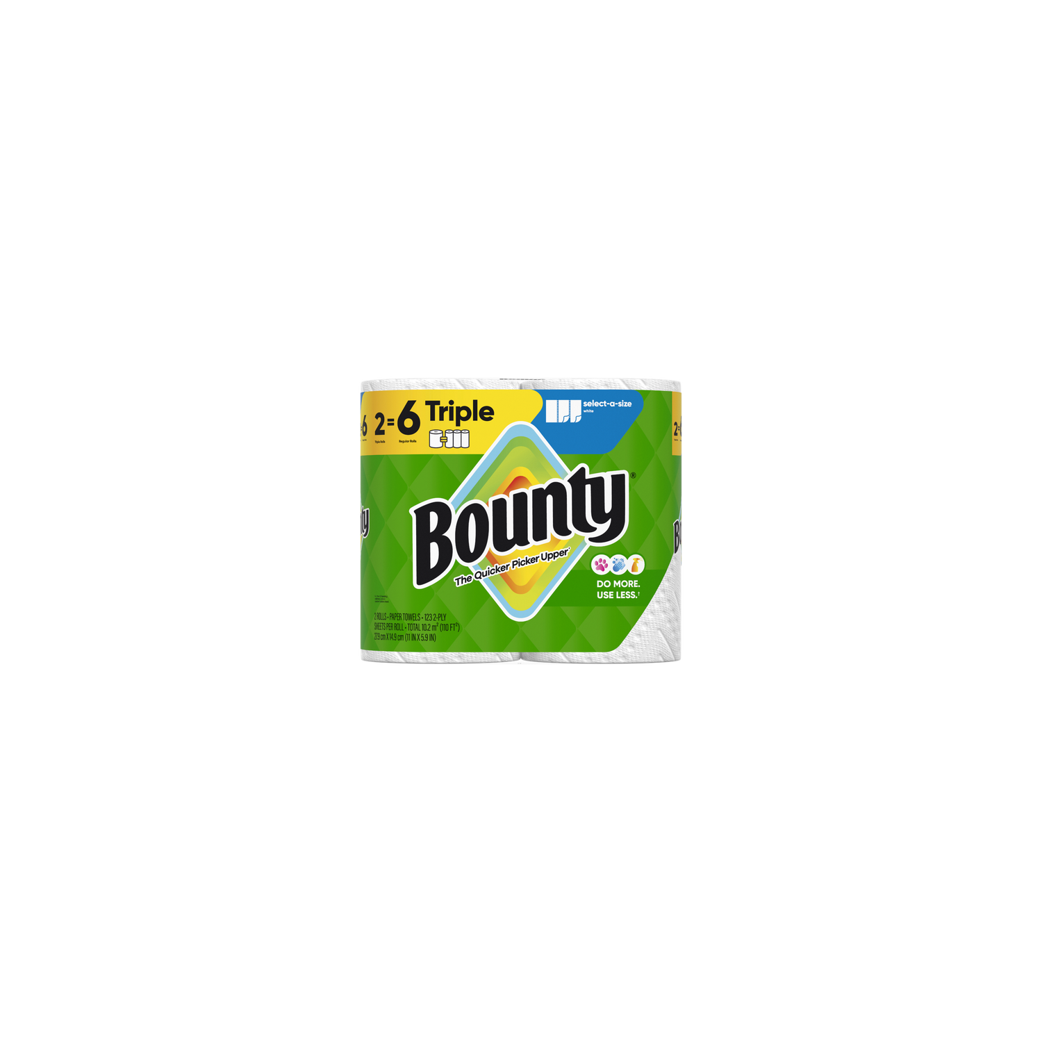 Bounty Paper Towels Select-A-Size - 8 Count Image 1 of 2