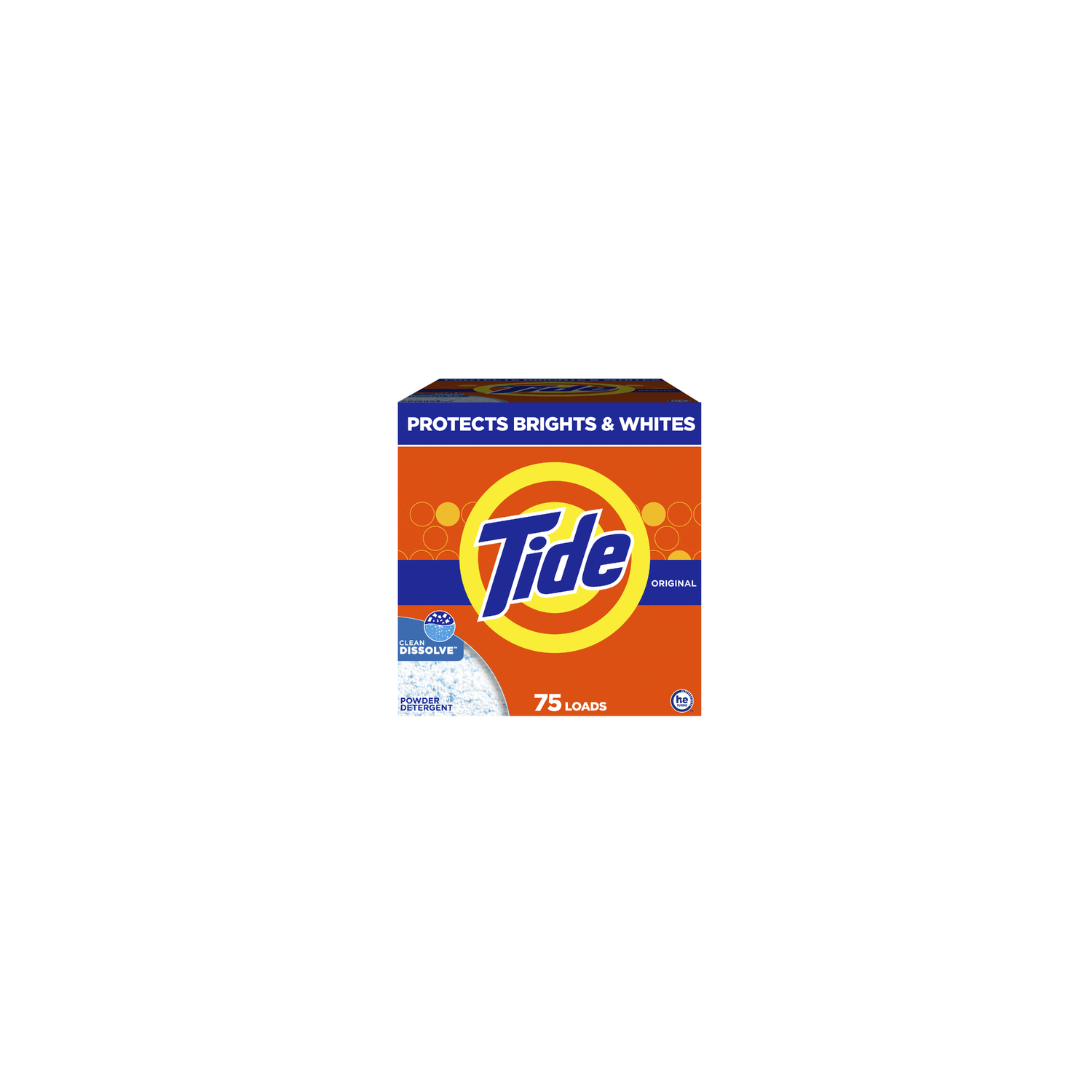 Tide Powder Laundry Detergent, Original, 75 Loads - 85 Ounce Image 1 of 2