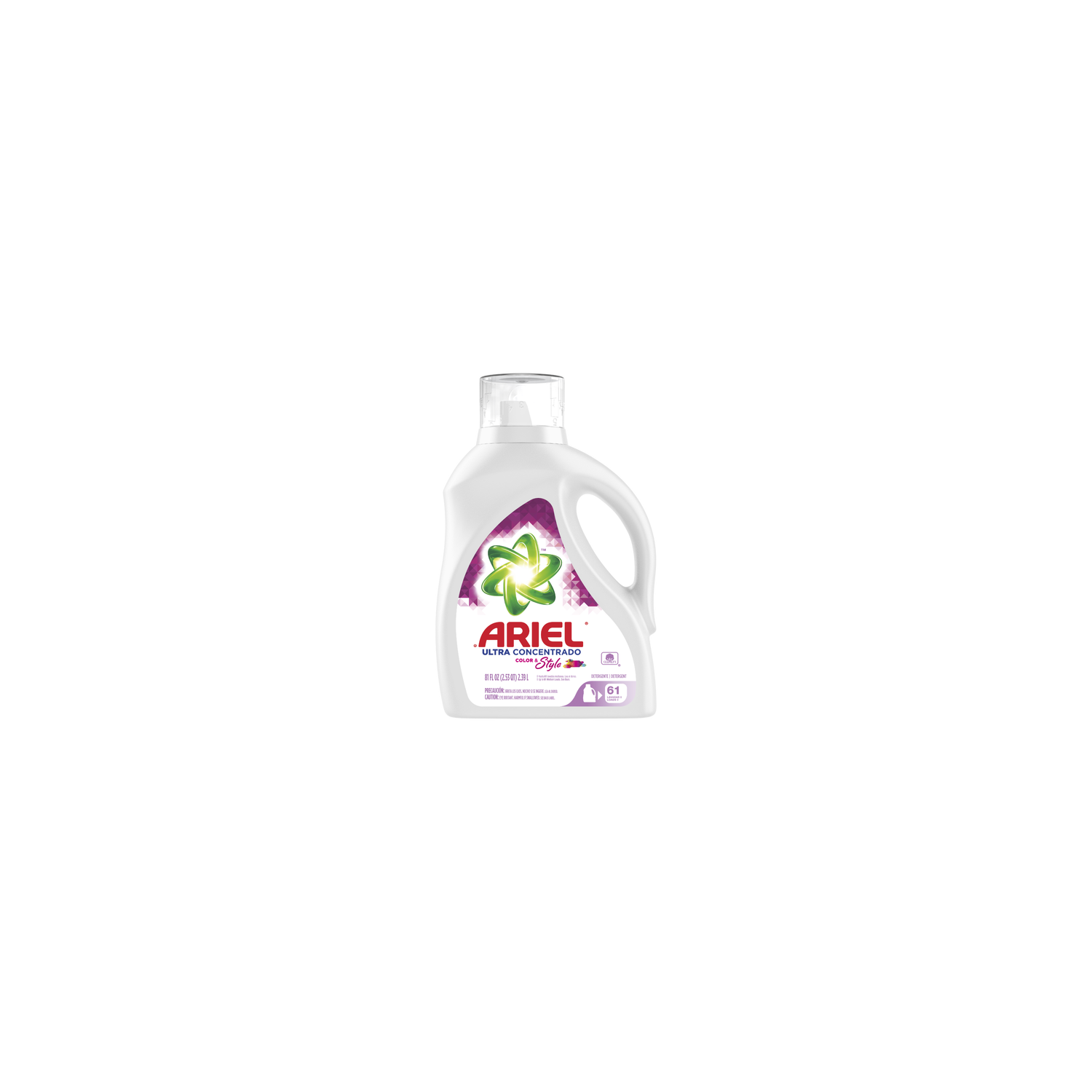 Ariel Ultra Concentrated Color & Style Liquid Laundry Detergent - 81 Ounce Image 1 of 2