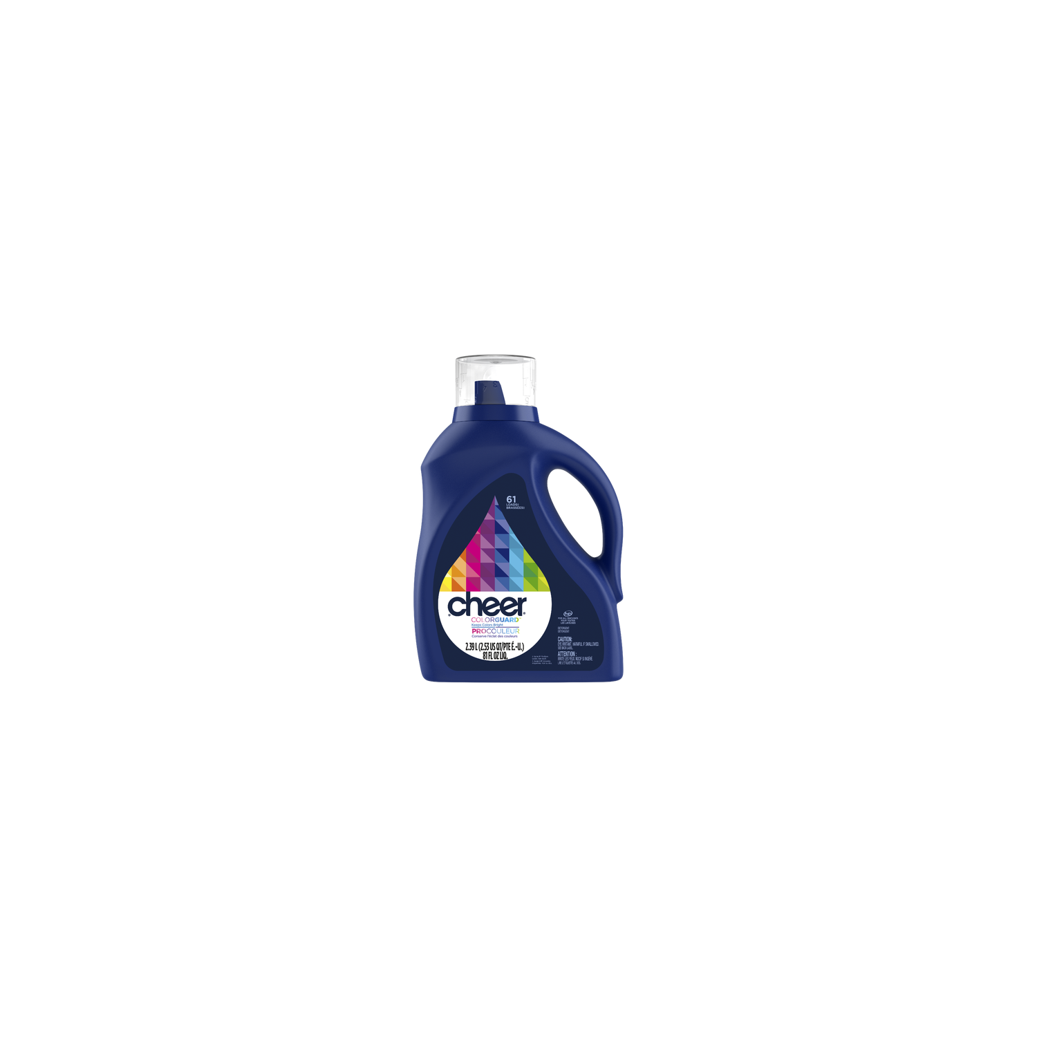 Cheer Liquid Laundry Detergent 61 Loads - 81 Ounce Image 1 of 2