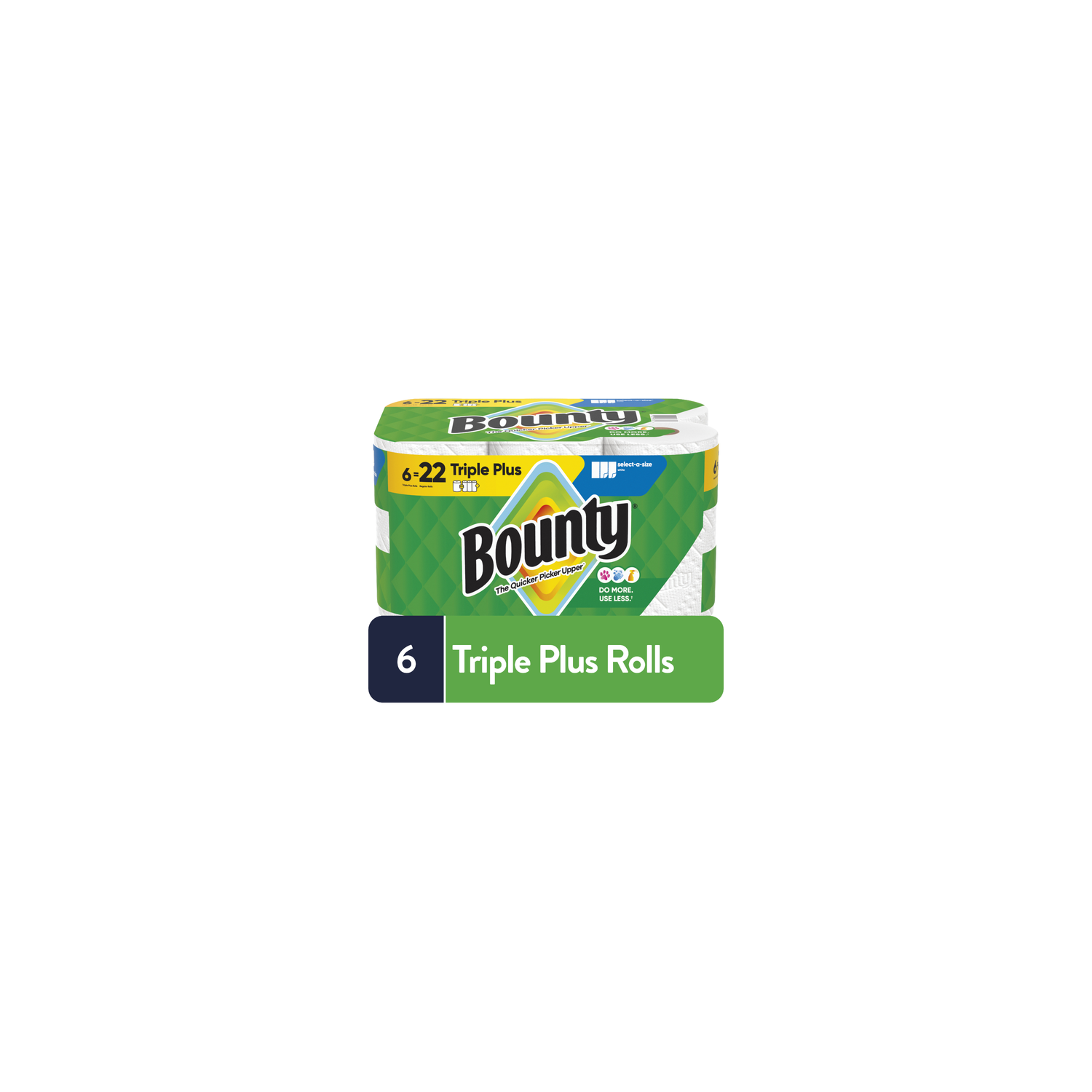 Bounty Select-A-Size White Paper Towels - 6 Count Image 1 of 2