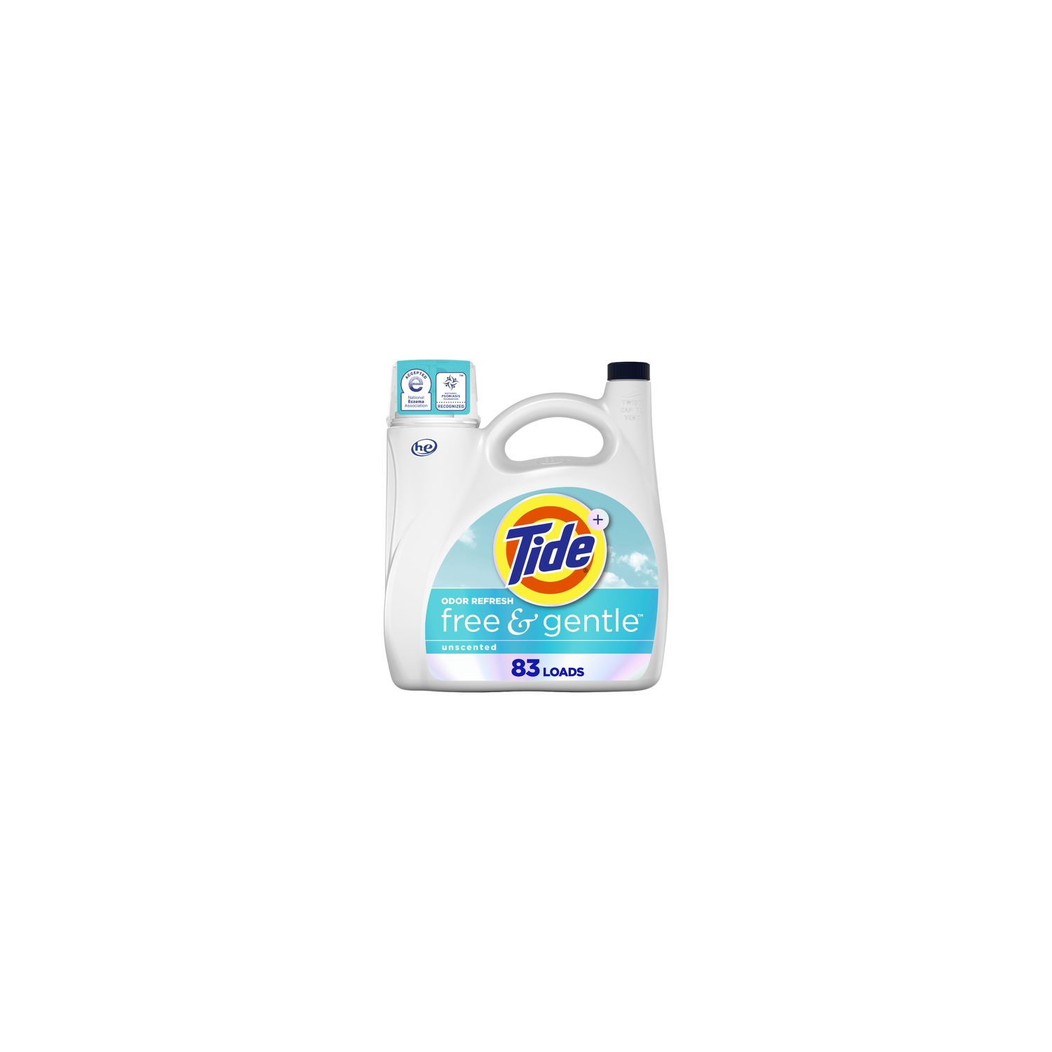 Tide Free And Gentle Odor Refresh Laundry Detergent Liquid, , Hypoallergenic - 117 Ounce Image 1 of 2