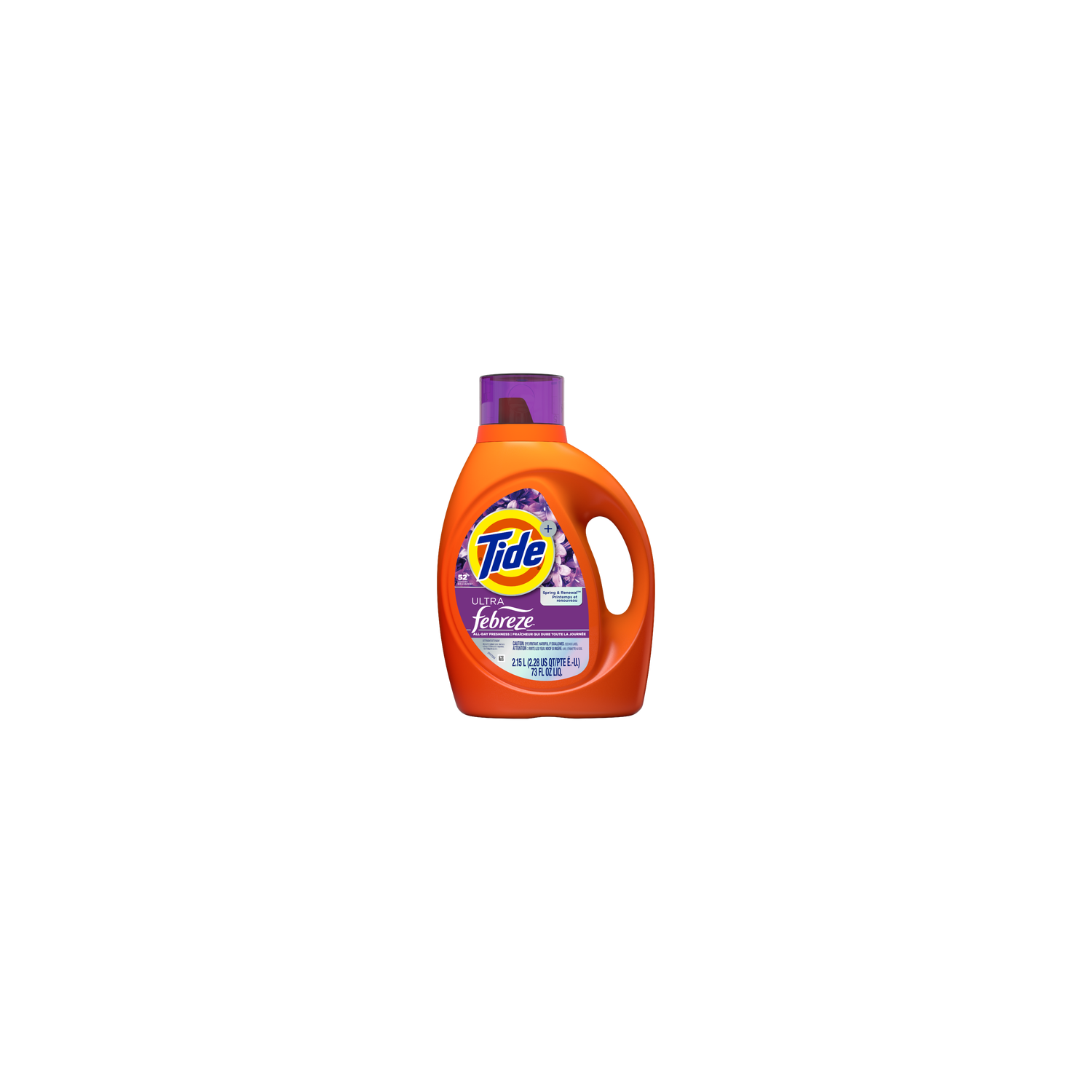 Tide Ultra Febreze Detergent, Spring And Renewal Scent - 73 Ounce Image 1 of 2