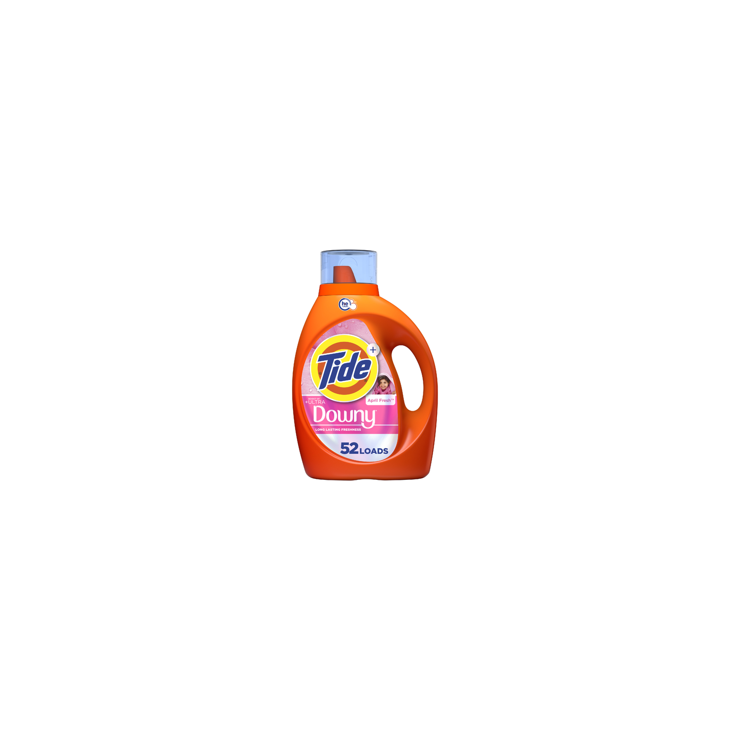 Tide April Fresh Plus Boost Of Ultra Downy Liquid Laundry Detergent - 73 Ounce Image 1 of 2
