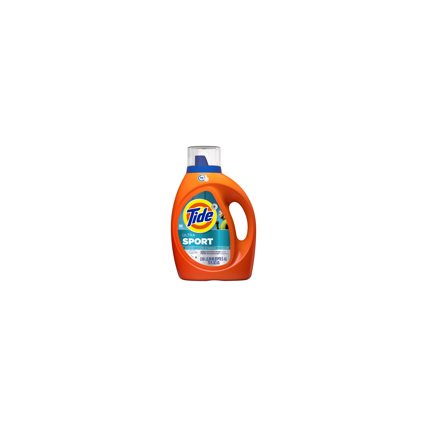 Tide Ultra Sport Liquid Laundry Detergent, , 52 Loads - 73 Ounce Image 1 of 2