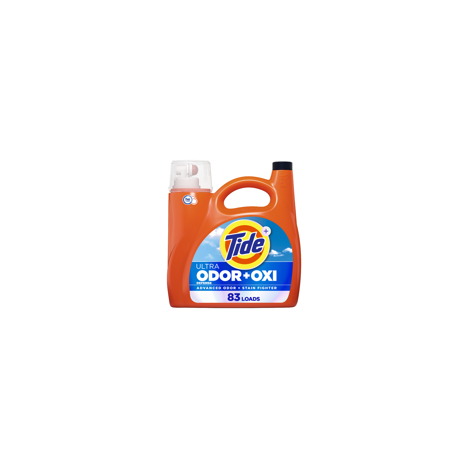 Tide Ultra Odor Defense Plus Oxi Liquid Laundry Detergent, , 83 Loads, Advanced And Stain Fighting Detergent - 117 Ounce Image 1 of 2