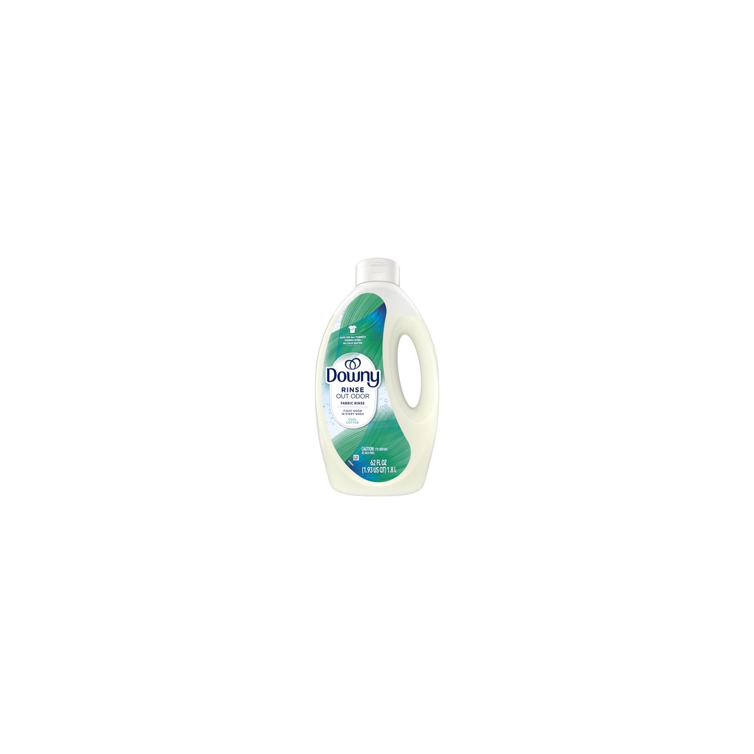 Downy Rinse Laundry Odor Remover, Cool Cotton Scent - 62 Ounce