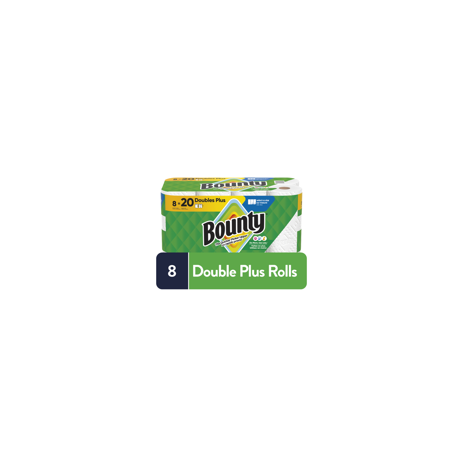 Bounty Select-A-Size White Paper Towels - 8 Count Image 1 of 2