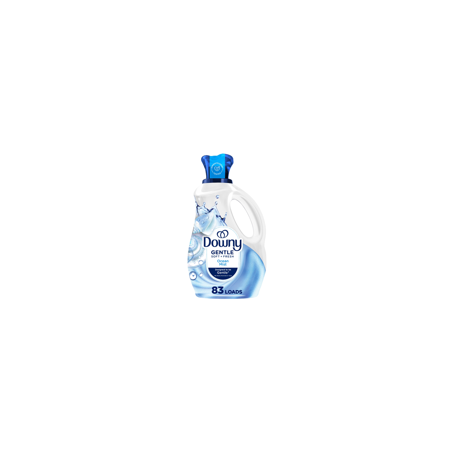 Downy Gentle Soft + Fresh Fabric Softener, Ocean Mist Scent - 56 Ounce