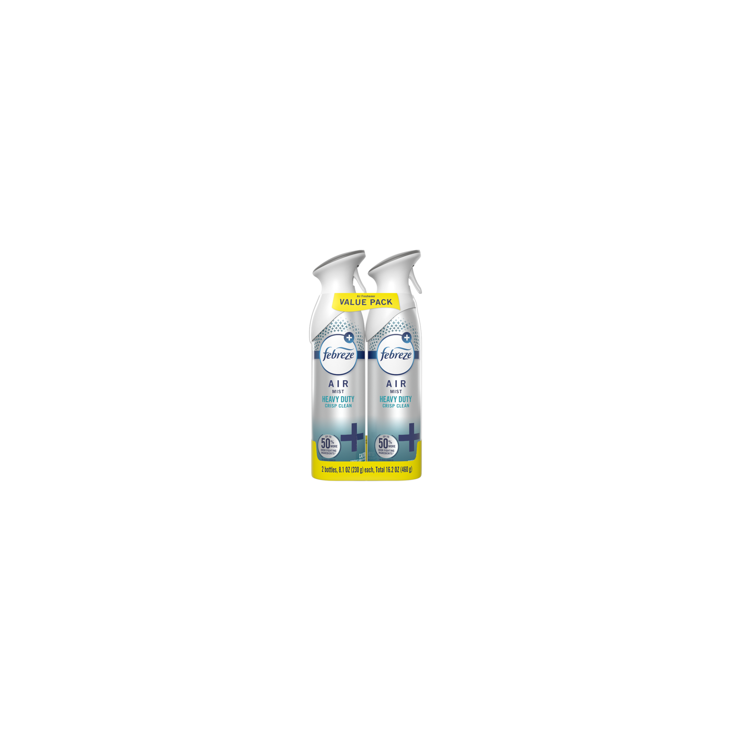 Febreze Air Mist Freshener Spray Heavy Duty Crisp Clean - 16.2 Ounce Image 1 of 2