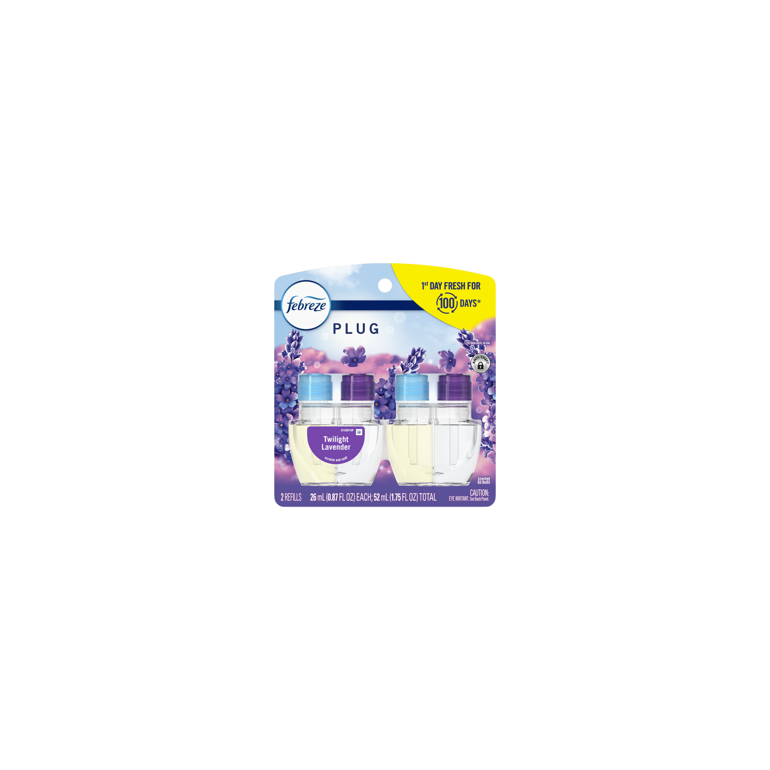 Febreze Twilight Lavender Plug In Air Freshener Scented Oil Refill - 1.75 Ounce Image 1 of 2