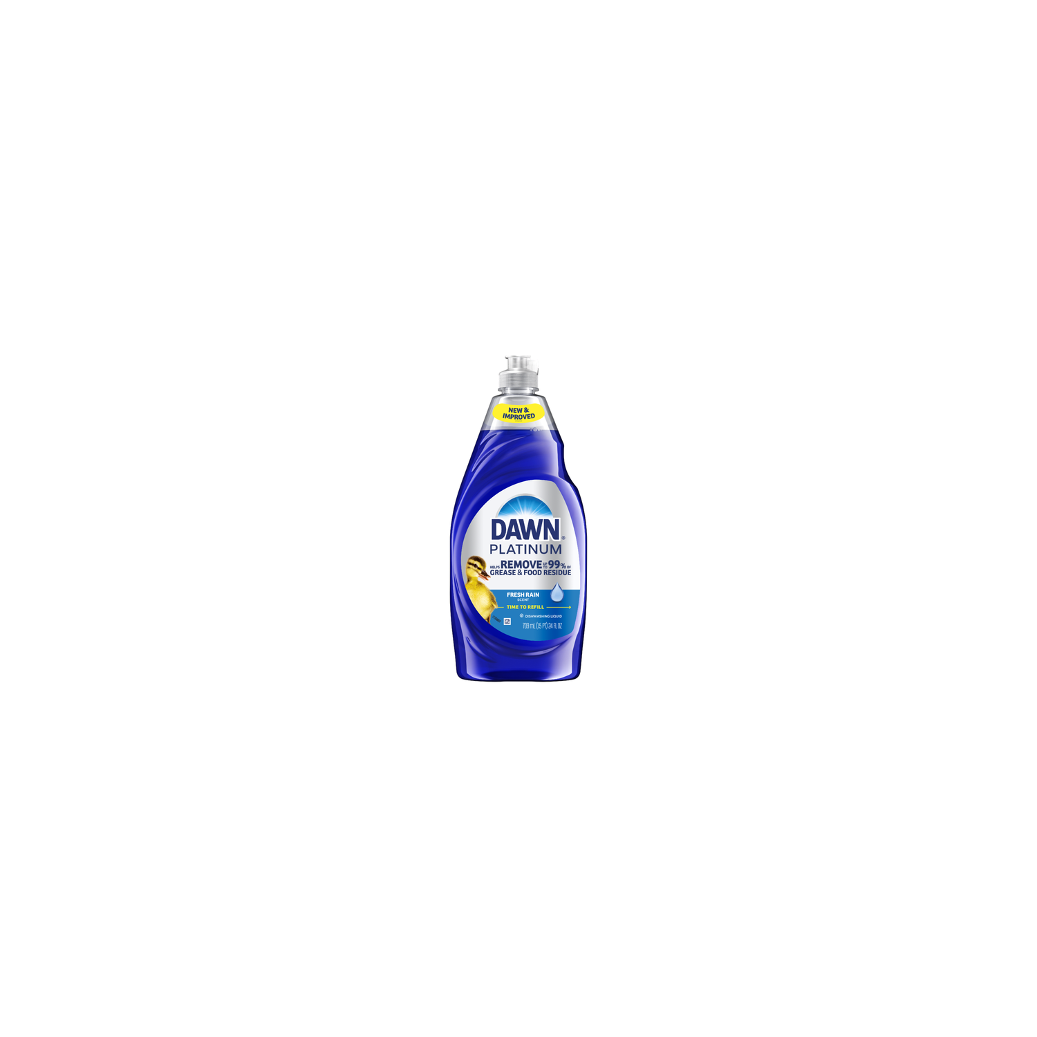 Dawn Platinum Dish Soap Fresh Rain - 24 Ounce Image 1 of 2