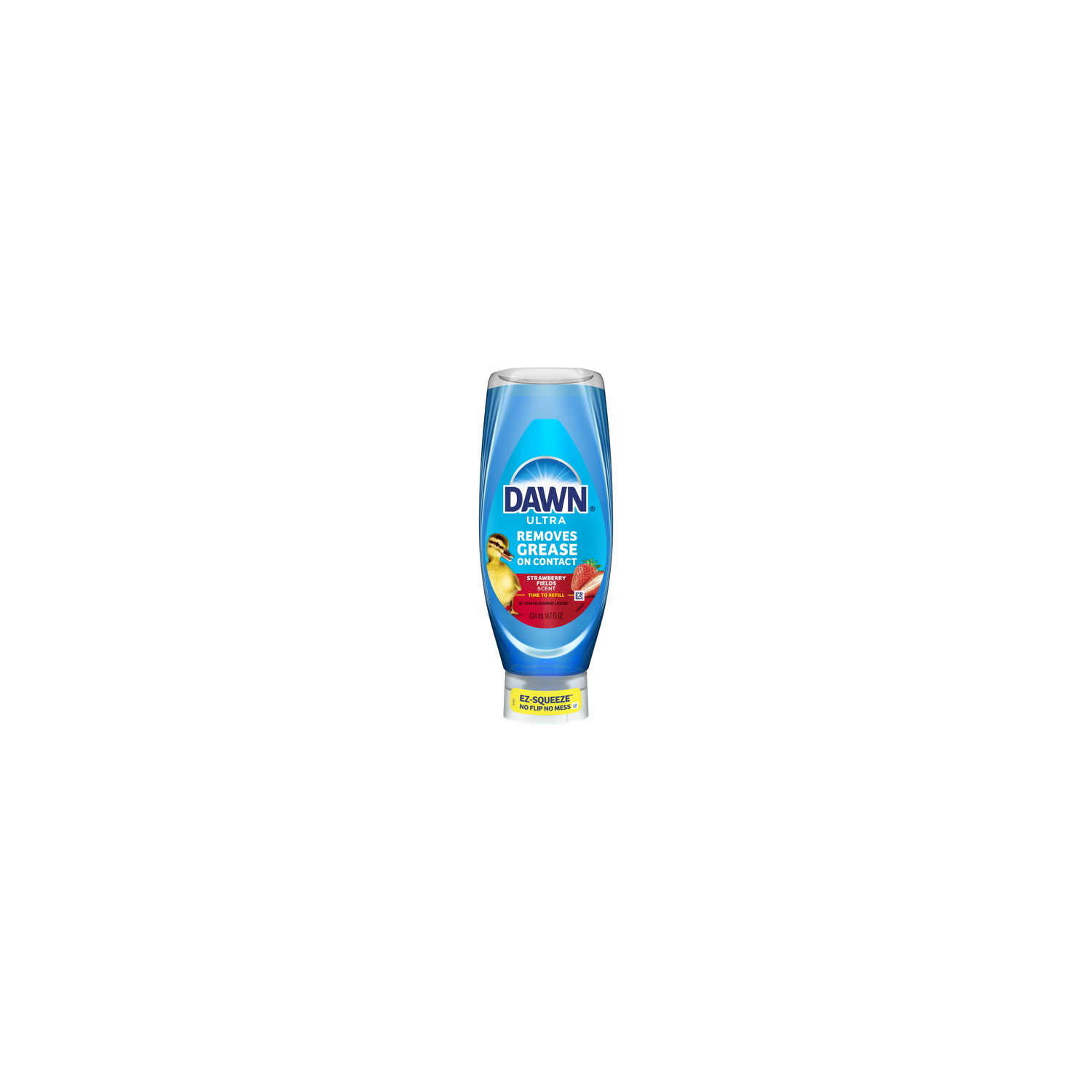 Dawn Ultraez Squeeze Dish Soap Strawberry Fields - 14.7 Ounce Image 1 of 2