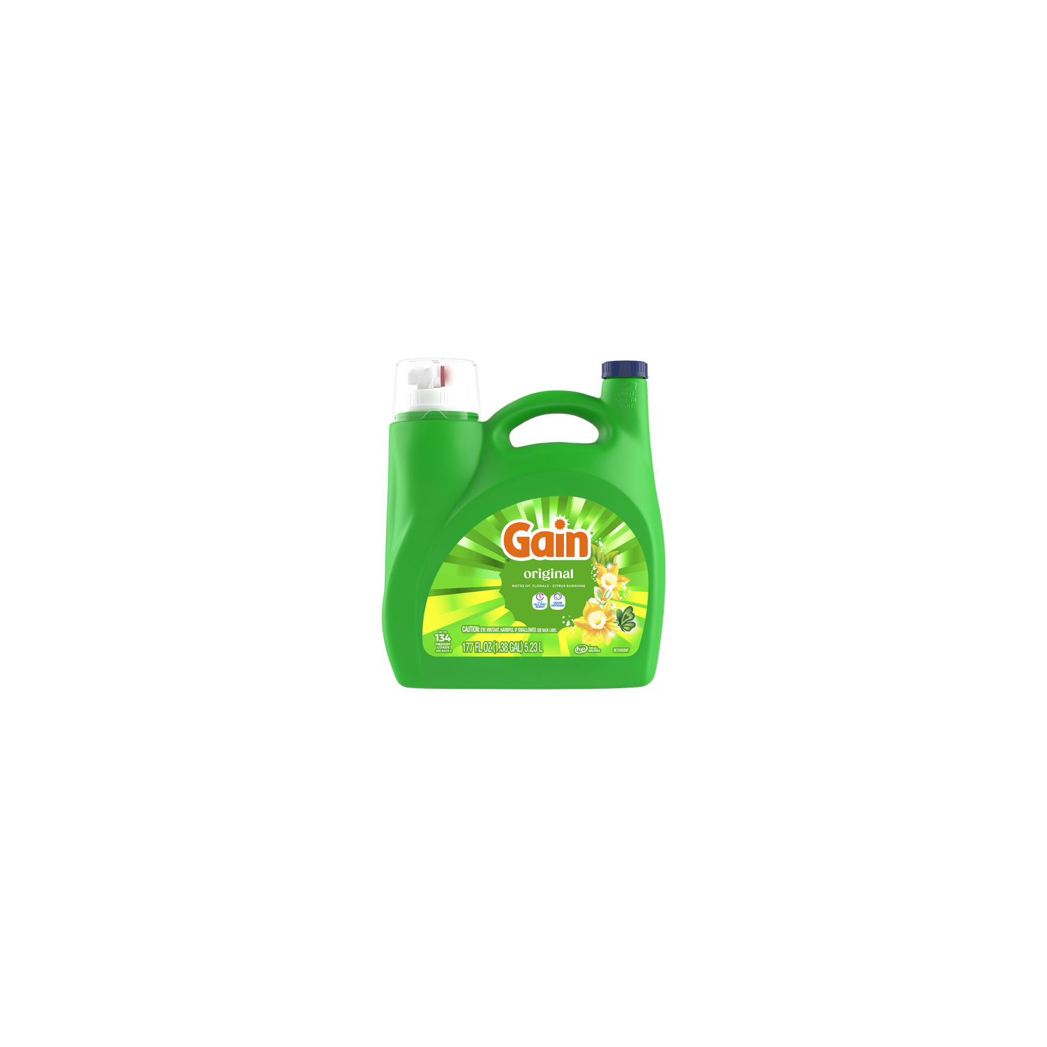 Gain Liquid Laundry Detergent, Original Scent - 177 Ounce Image 1 of 2