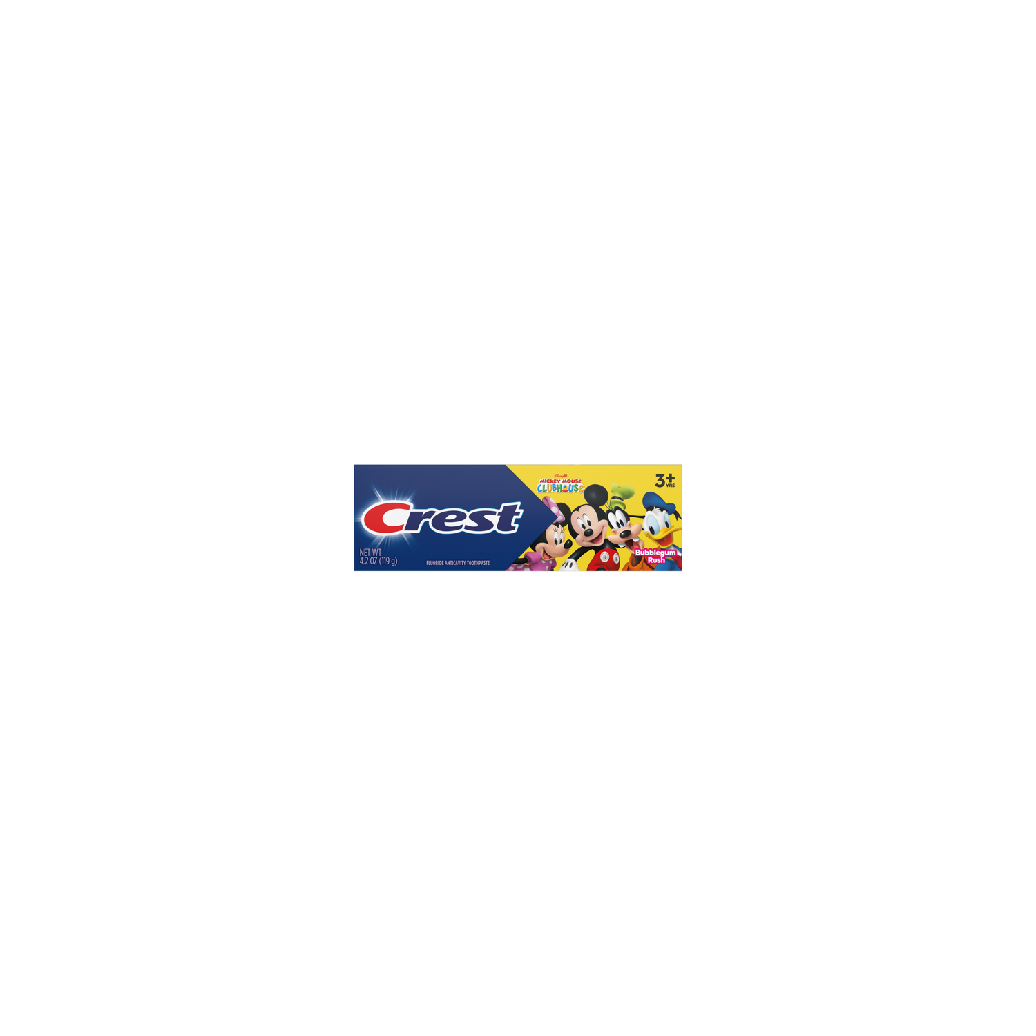 Crest Kid's Toothpaste, Mickey Mouse, Bubblegum, , Ages 3+ - 4.2 Ounce Image 1 of 2
