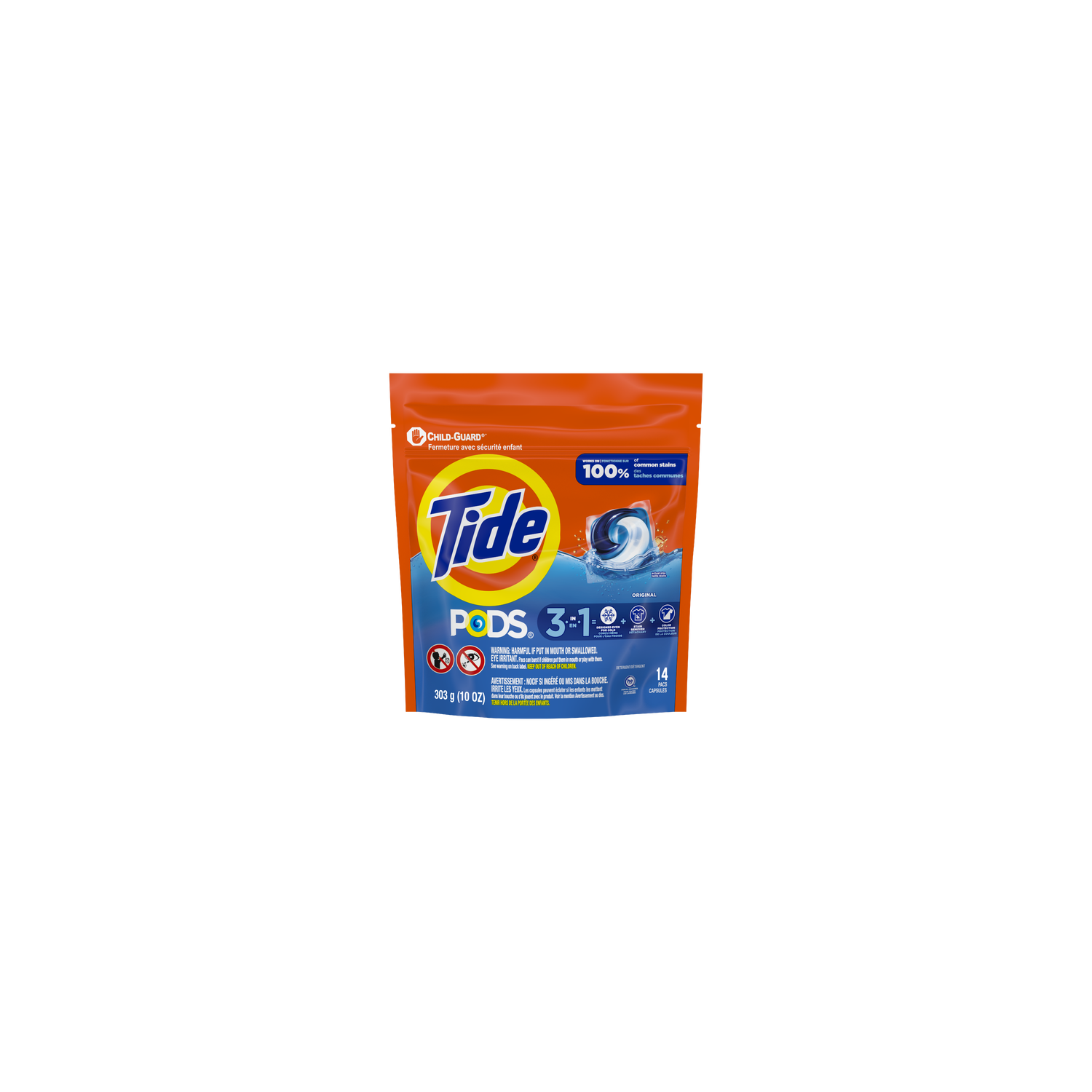 Tide Pods Laundry Detergent, , Original Scent - 14 Count