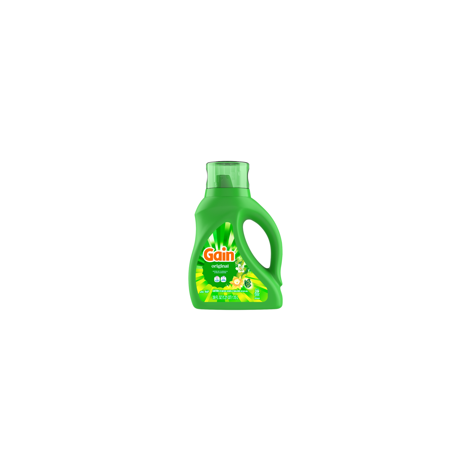 Gain Liquid Laundry Detergent, Original Scent, , 29 Loads - 39 Ounce Image 1 of 2