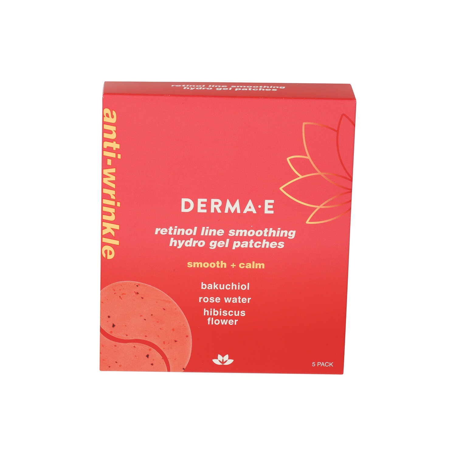 Derma E Retinol Line Smoothing Hydro Gel Patches - 5 Each