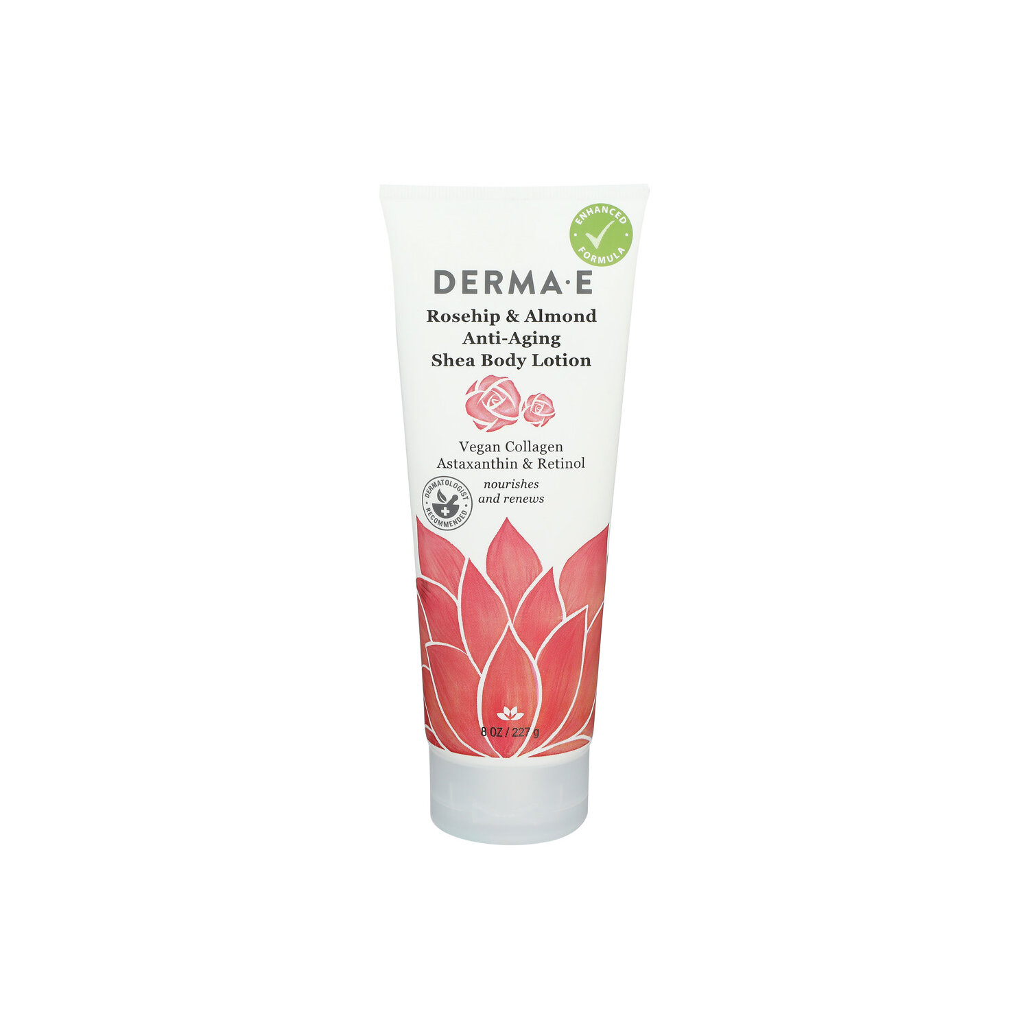 Derma-E Rosehip & Almond Anti-Aging Shea Body Lotion - 8 Ounce Image 1 of 3