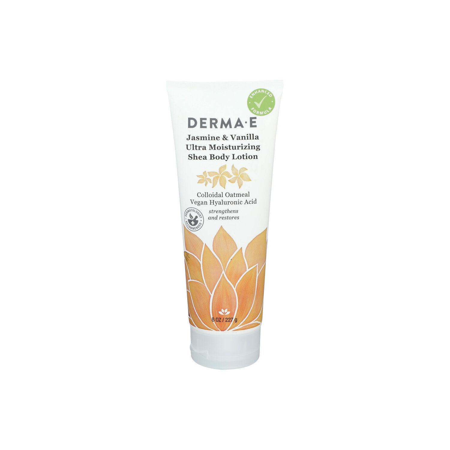 Derma-E Jasmine & Vanilla Ultra Moisturizing Shea Body Lotion - 8 Ounce Image 1 of 3