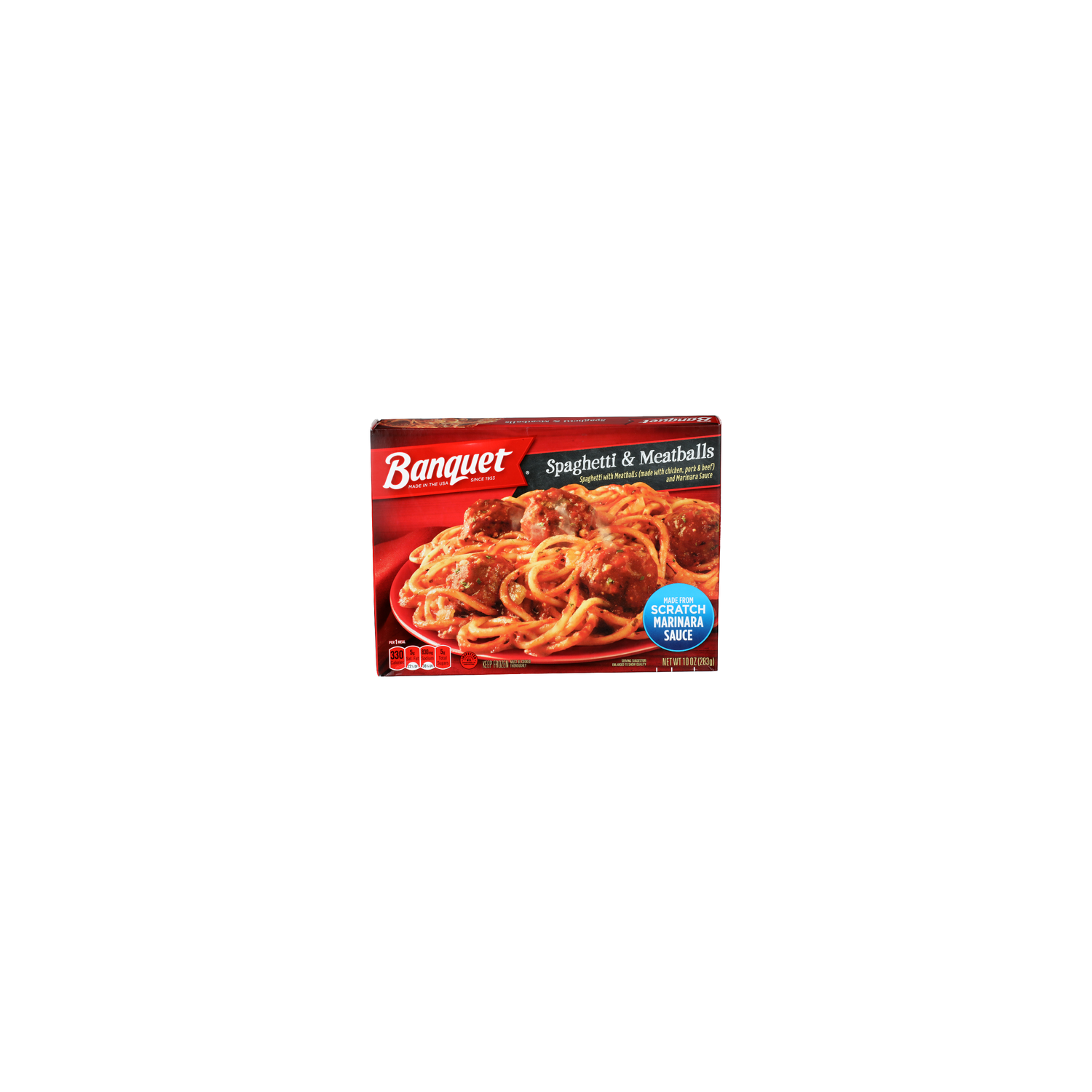 Banquet Spaghetti & Meatballs - 10 Ounce Image 1 of 4