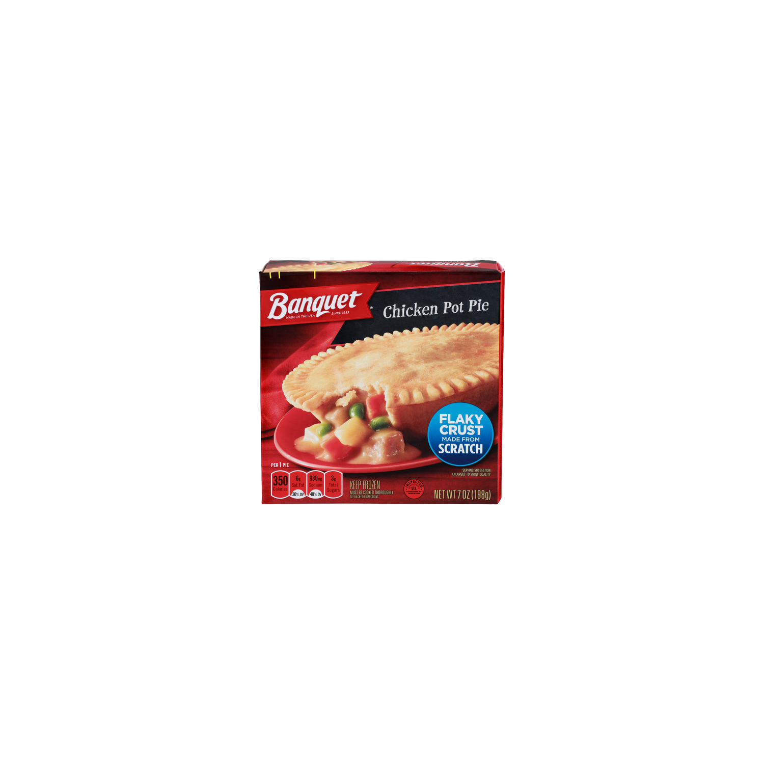Banquet Flaky Crust Made From Scratch Chicken Pot Pie - 7 Ounce Image 1 of 4