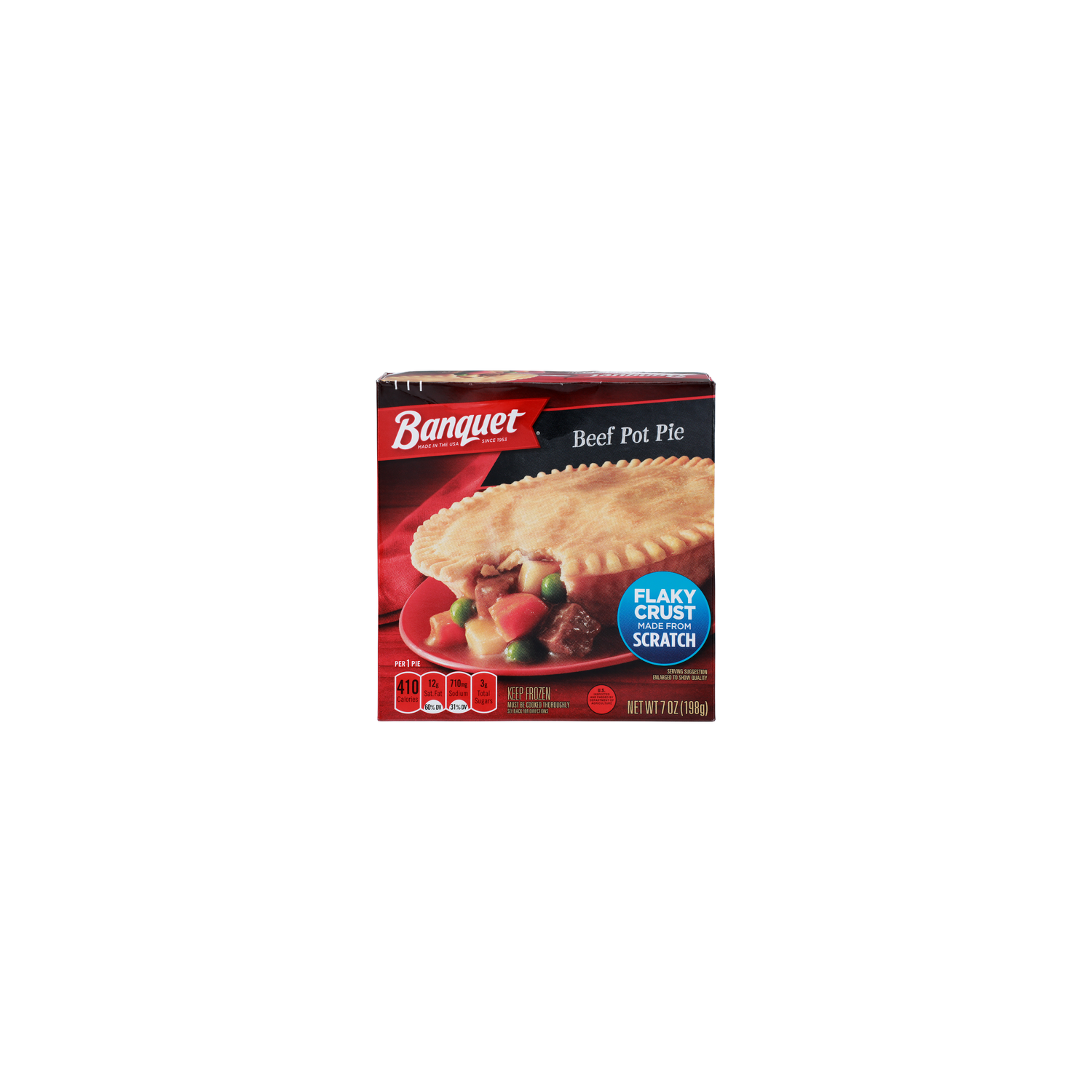 Banquet Beef Pot Pie - 7 Ounce Image 1 of 4