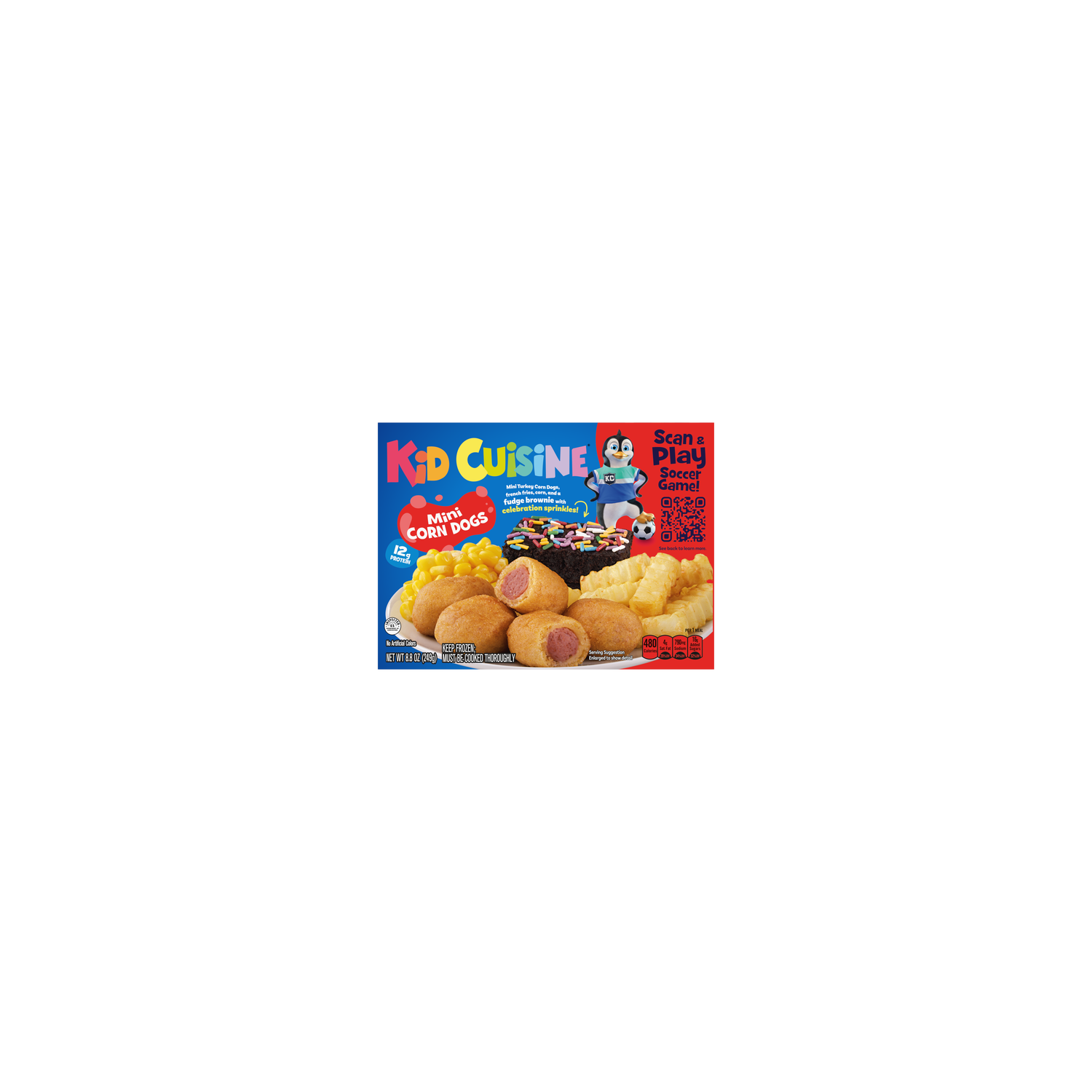 Kid Cuisine Mini Corn Dogs, Frozen Meal - 8.8 Ounce Image 1 of 2