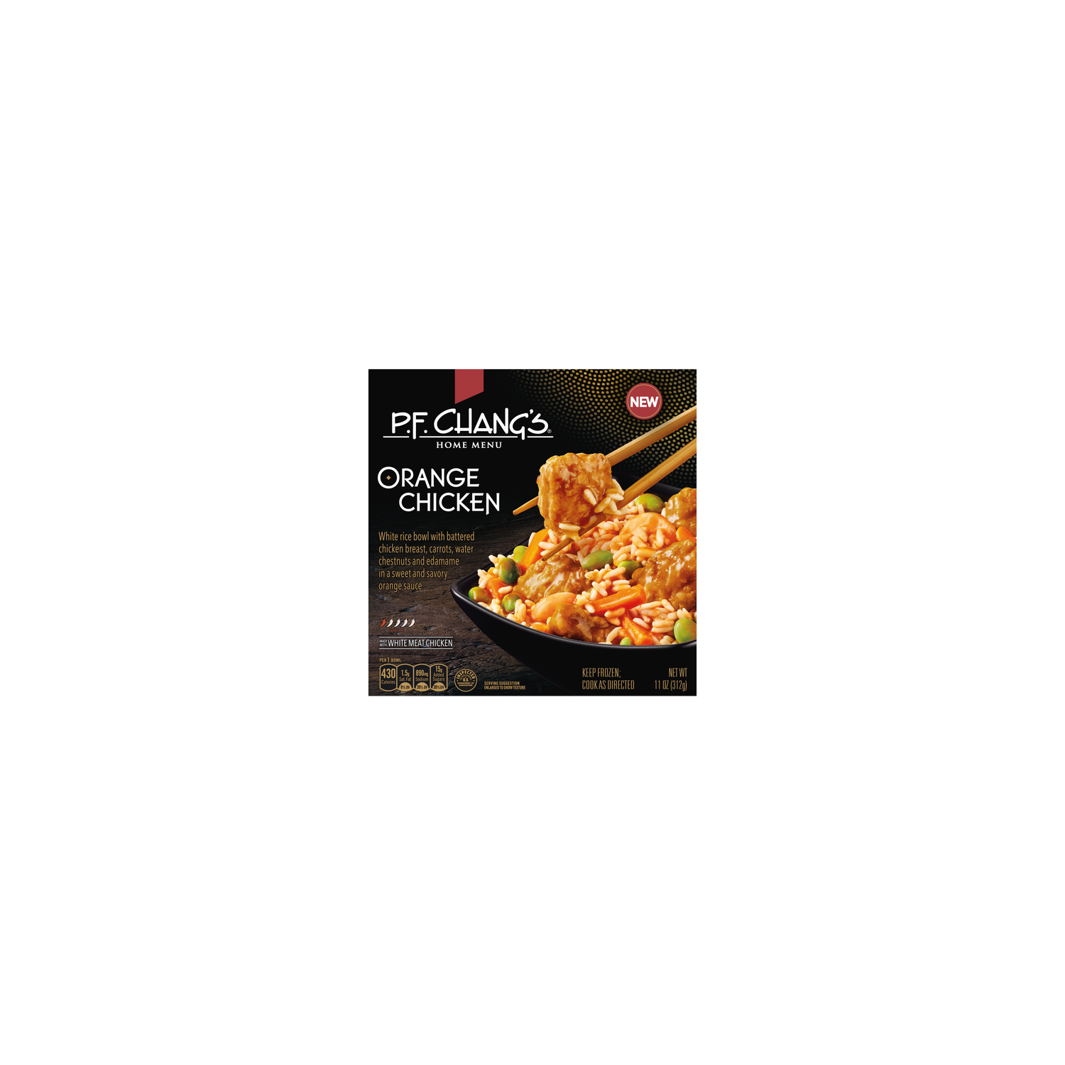 P.F. Chang's Home Menu, Orange Chicken Bowl, Frozen Meal - 11 Ounce Image 1 of 2