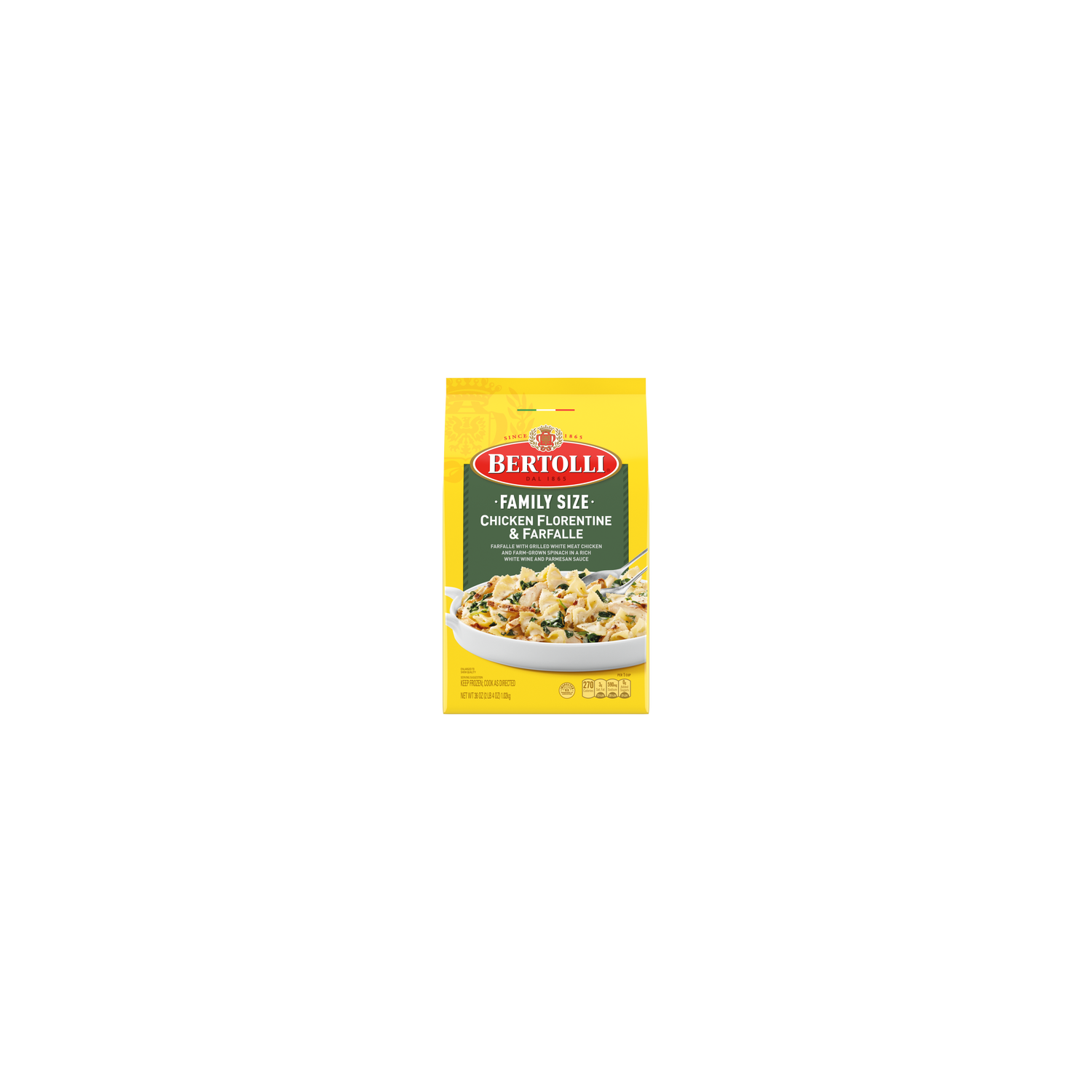 Bertolli Frozen Skillet Meals Family Size Chicken Florentine