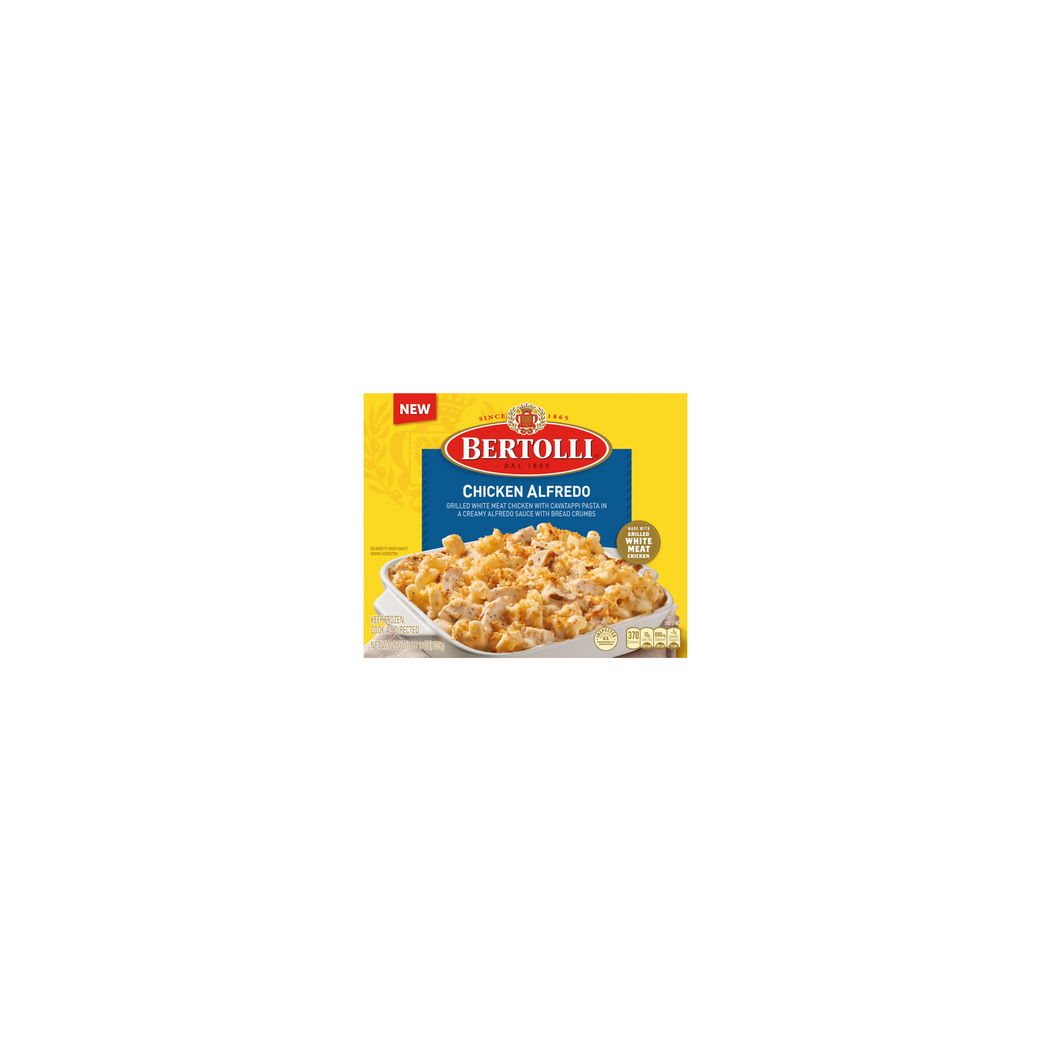 Bertolli Chicken Alfredo, Frozen Meal - 25 Ounce Image 1 of 2