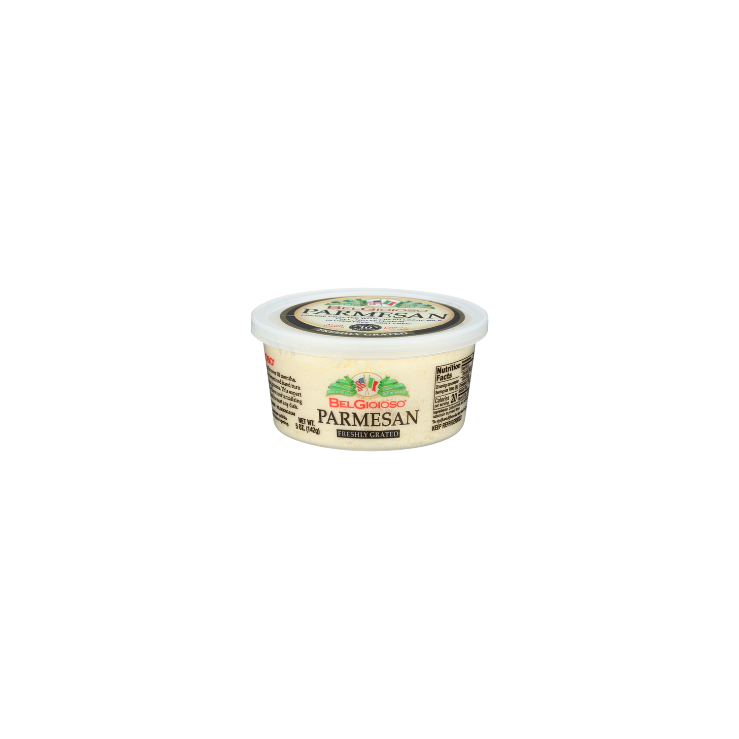 Belgioioso Parmesan Grated - 5 Ounce Image 1 of 4