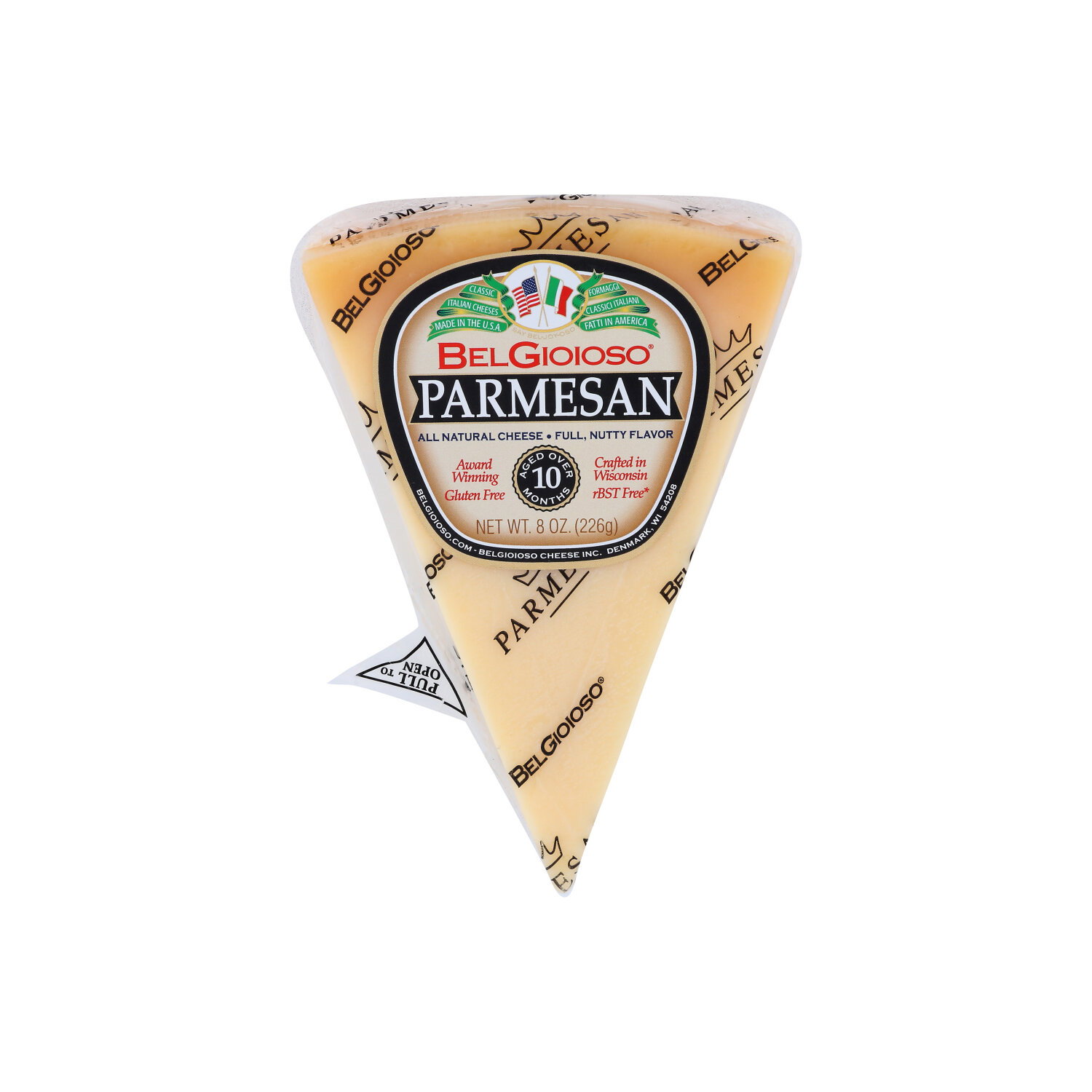 Belgioioso Cheese Parmesan Wedge - 8 Ounce Image 1 of 2