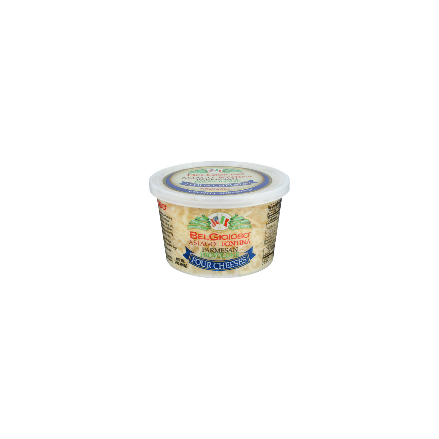 BelGioioso Freshly Shredded Four Cheeses - 5 Ounce Image 1 of 4