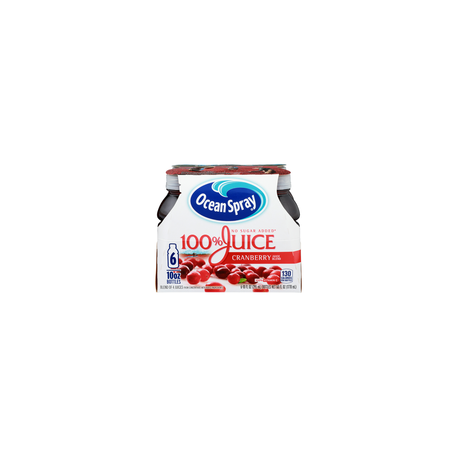 Ocean Spray Cranberry Juice Blend - 10 Fluid Ounce - 6 Count Image 1 of 3