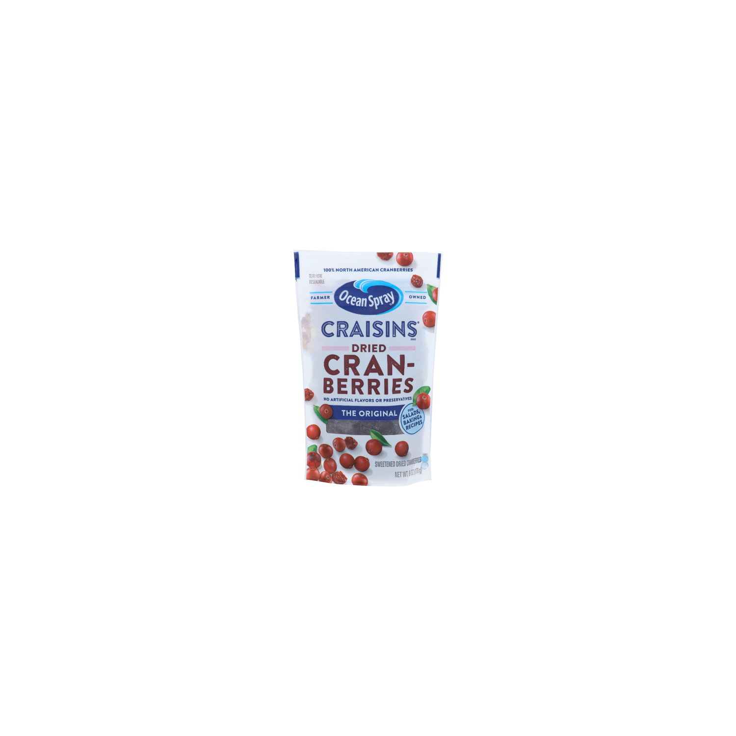 Ocean Spray Craisins Dried Cranberries - 6 Ounce Image 1 of 4