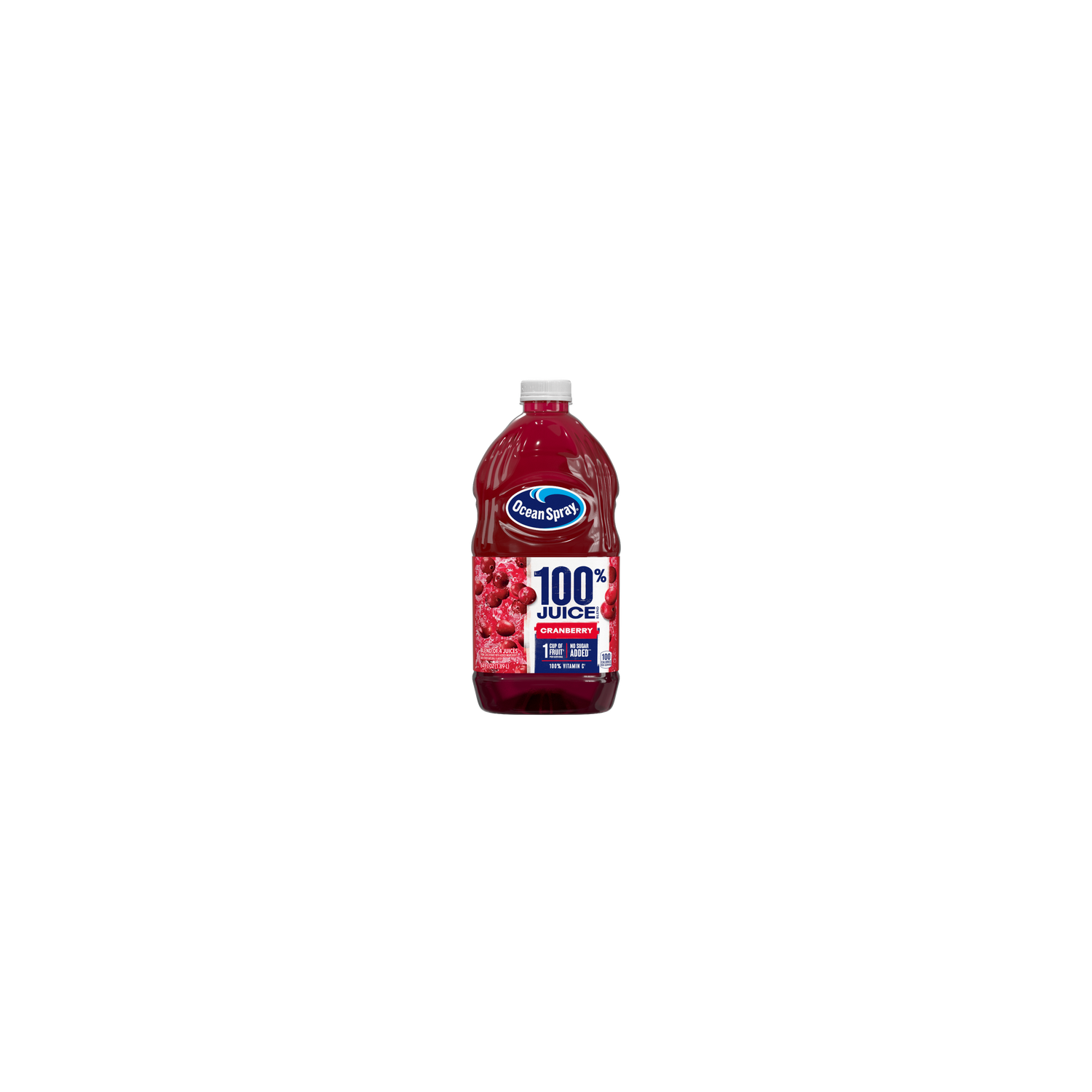 Ocean Spray 100% Cranberry - 64 Fluid Ounce