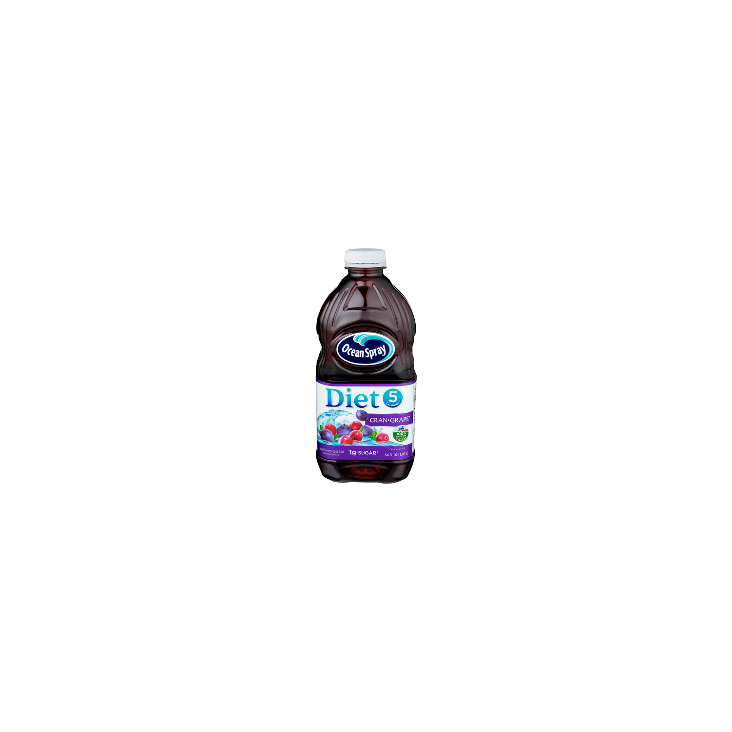 Ocean Spray Grape Cranberry Juice Drink Diet Cran-Grape - 64 Fluid Ounce Image 1 of 4