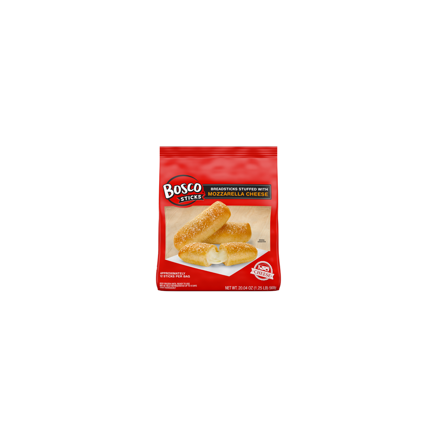 Bosco Sticks Breadsticks Stuffed with Mozzarella Cheese - 20.04 Ounce Image 1 of 2