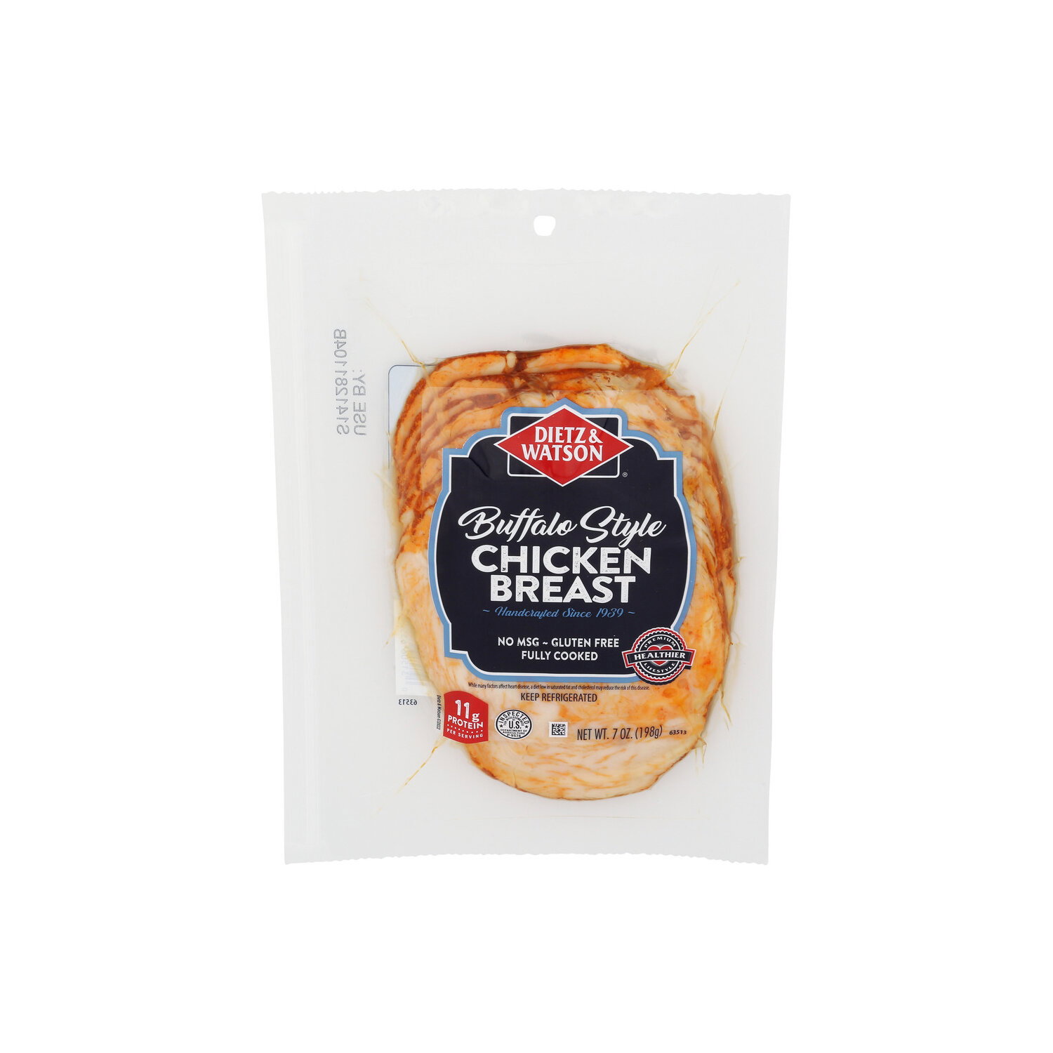Dietz & Watson Fresh Sliced Buffalo Style Chicken Breast - 7 Ounce Image 1 of 4