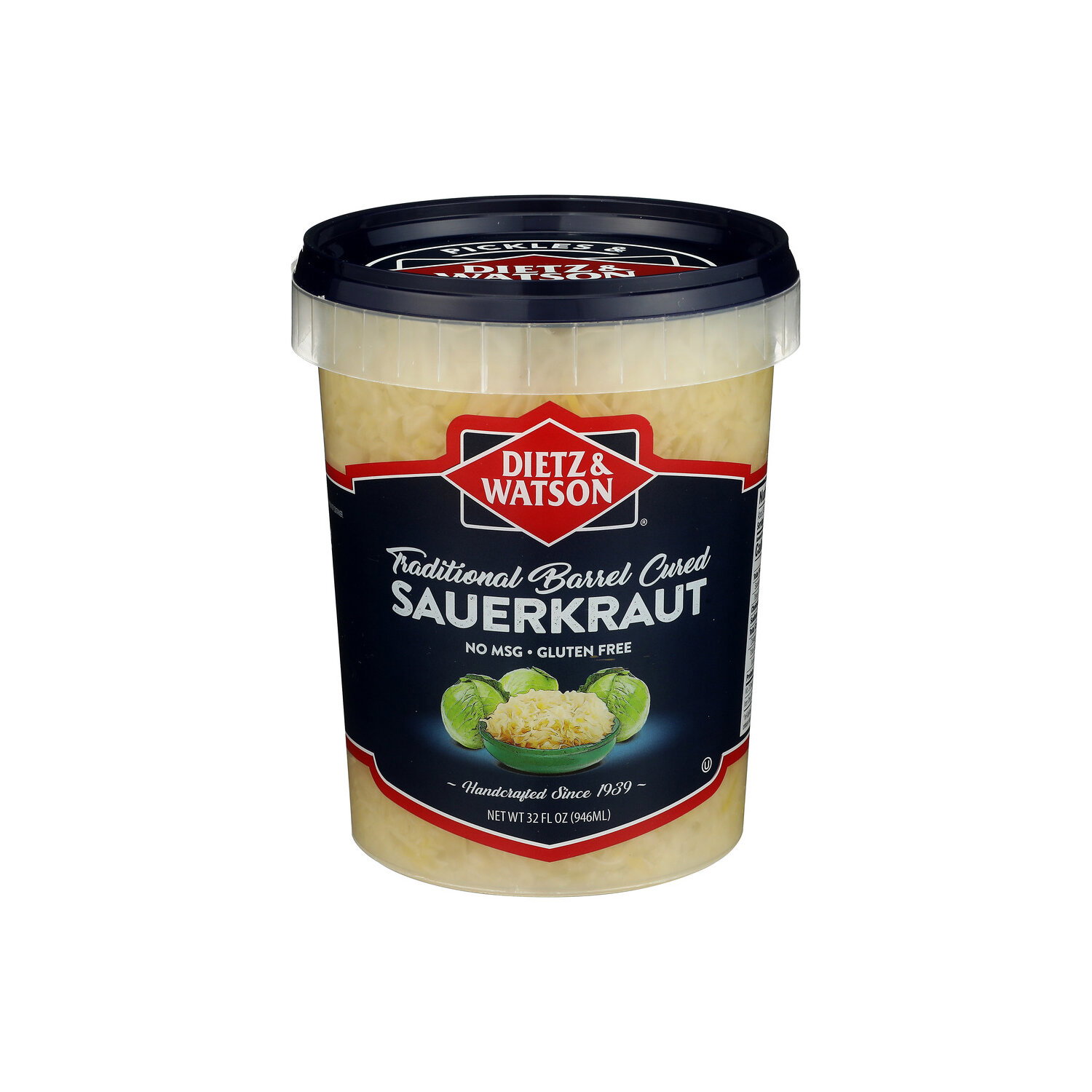 Dietz & Watson Traditional Barrel Cured Sauerkraut - 32 Fluid Ounce Image 1 of 4