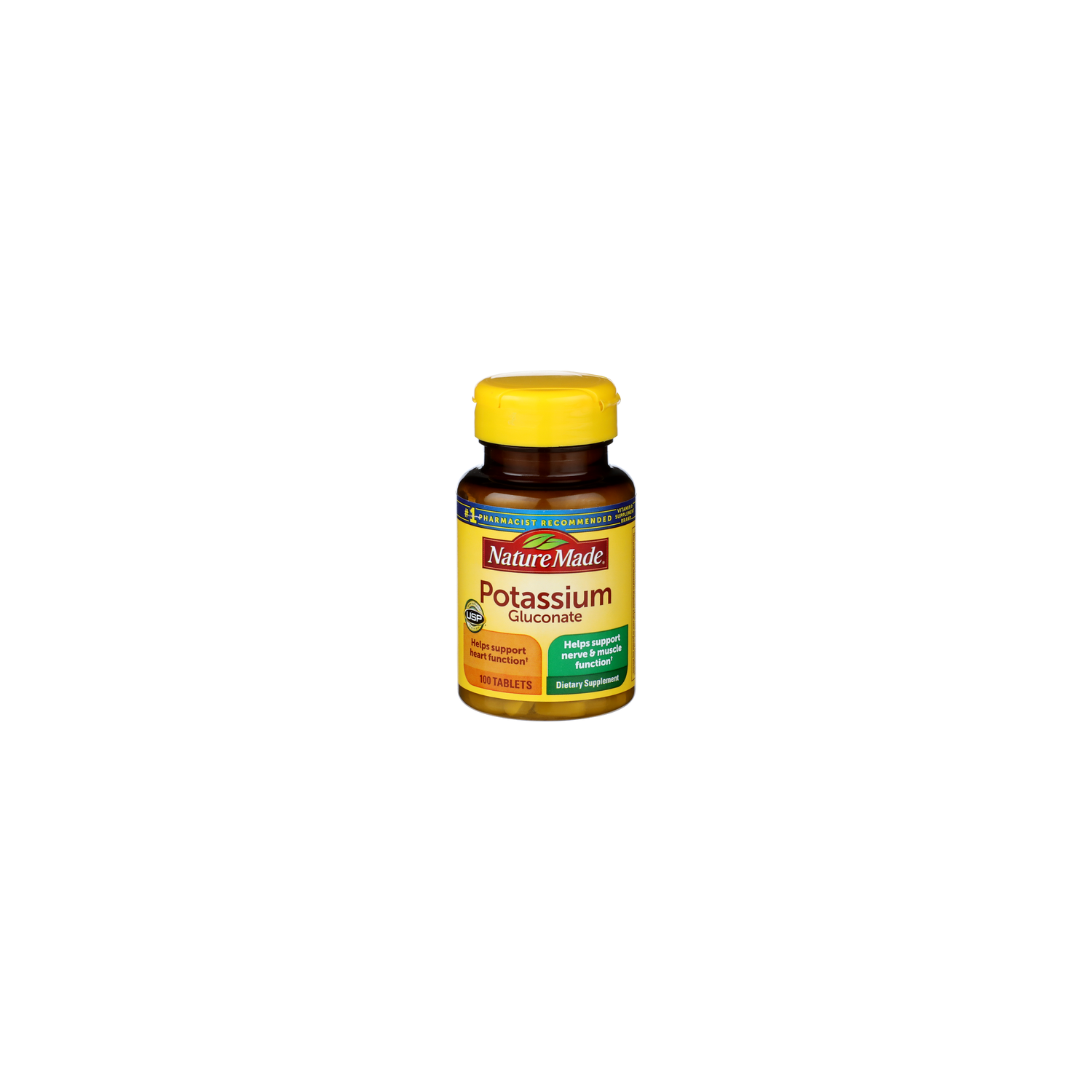 Plastic Drawers Nature Made Potassium Gluconate 550mg Tablets 100 