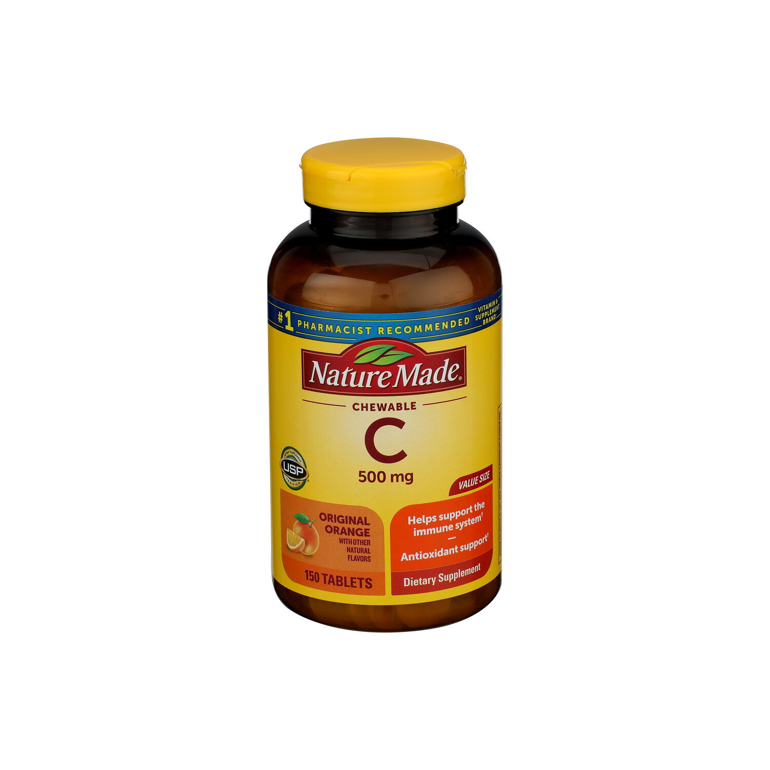 Nature Made Vitamin C Chewable Value Size - 150 Count Image 1 of 2