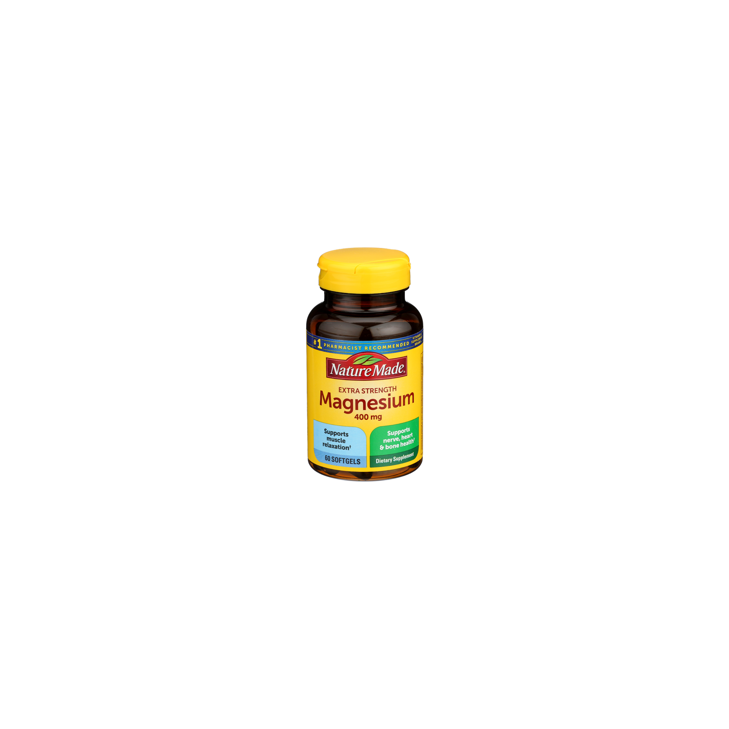NATURE MADE Magnesium - 60 Count Image 1 of 4