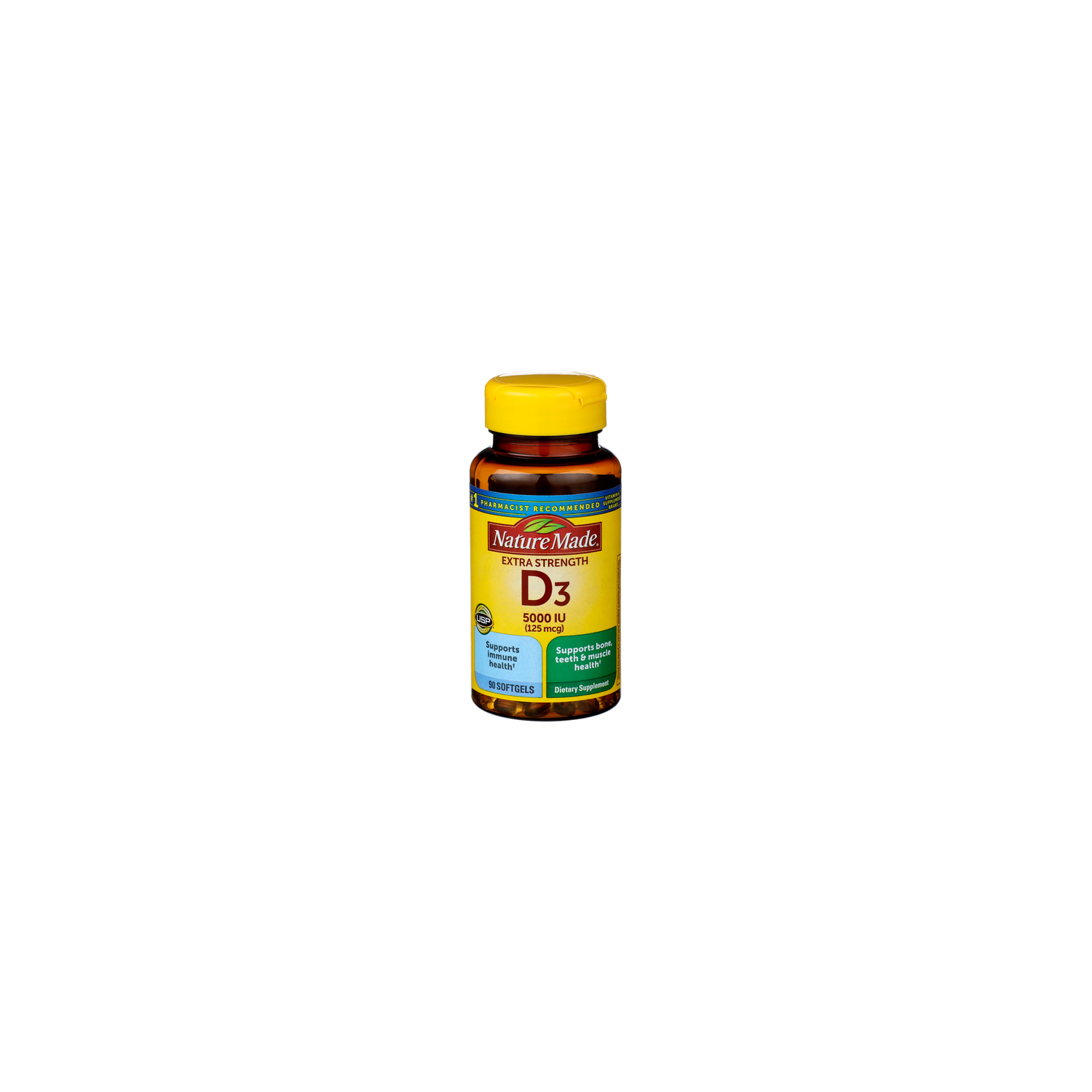 Nature Made Extra Strength D3 - 90 Count Image 1 of 2